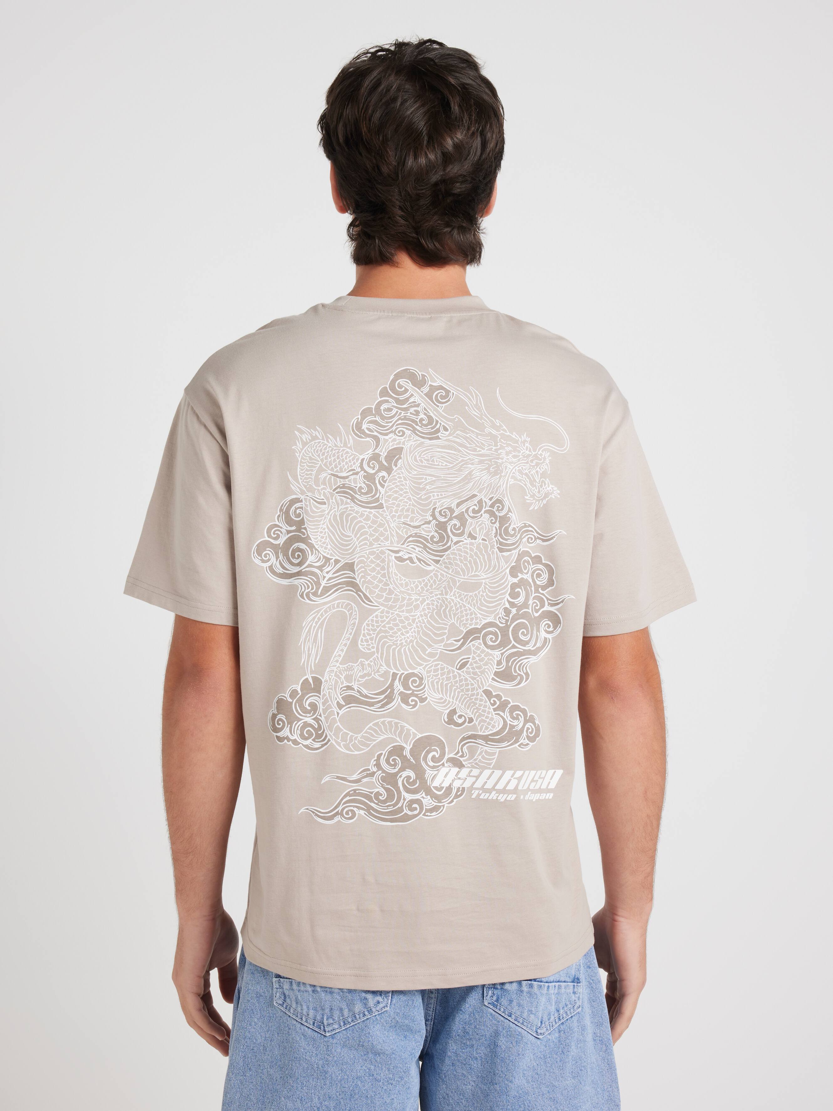 Japan Tonal Dragon Relaxed Short Sleeve Tee