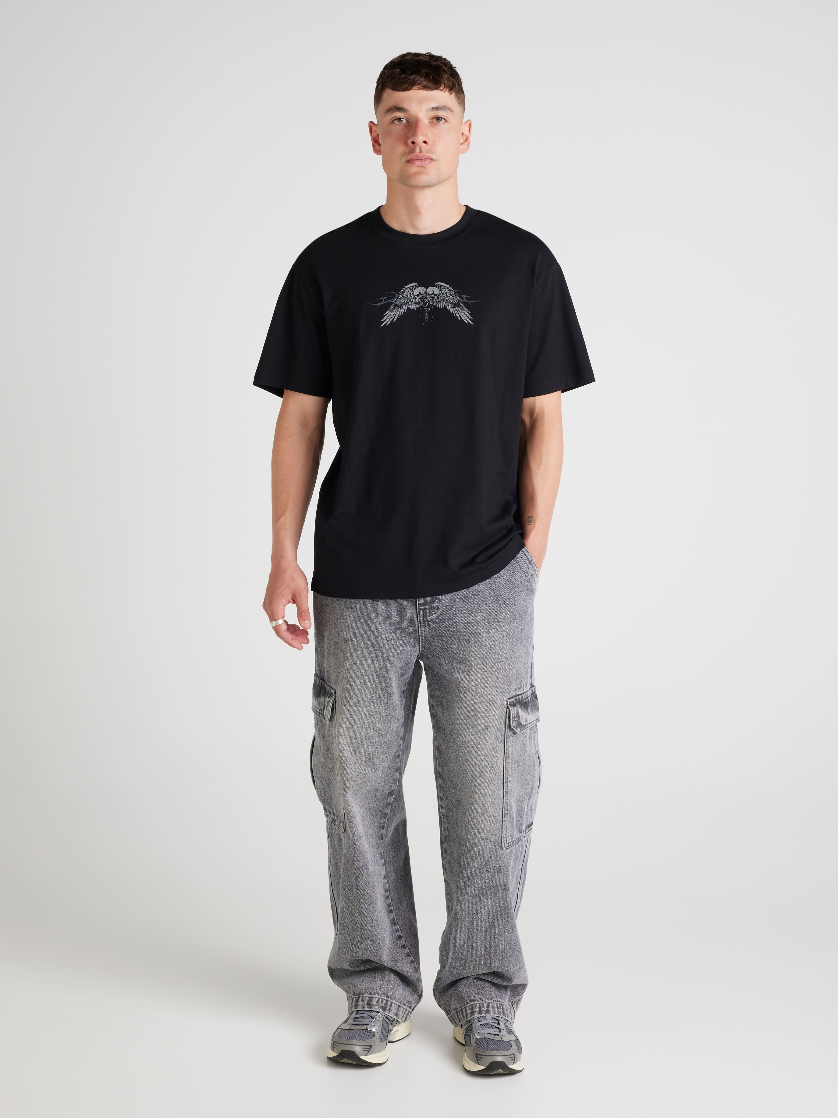 Trend Skull Relaxed Short Sleeve Tee