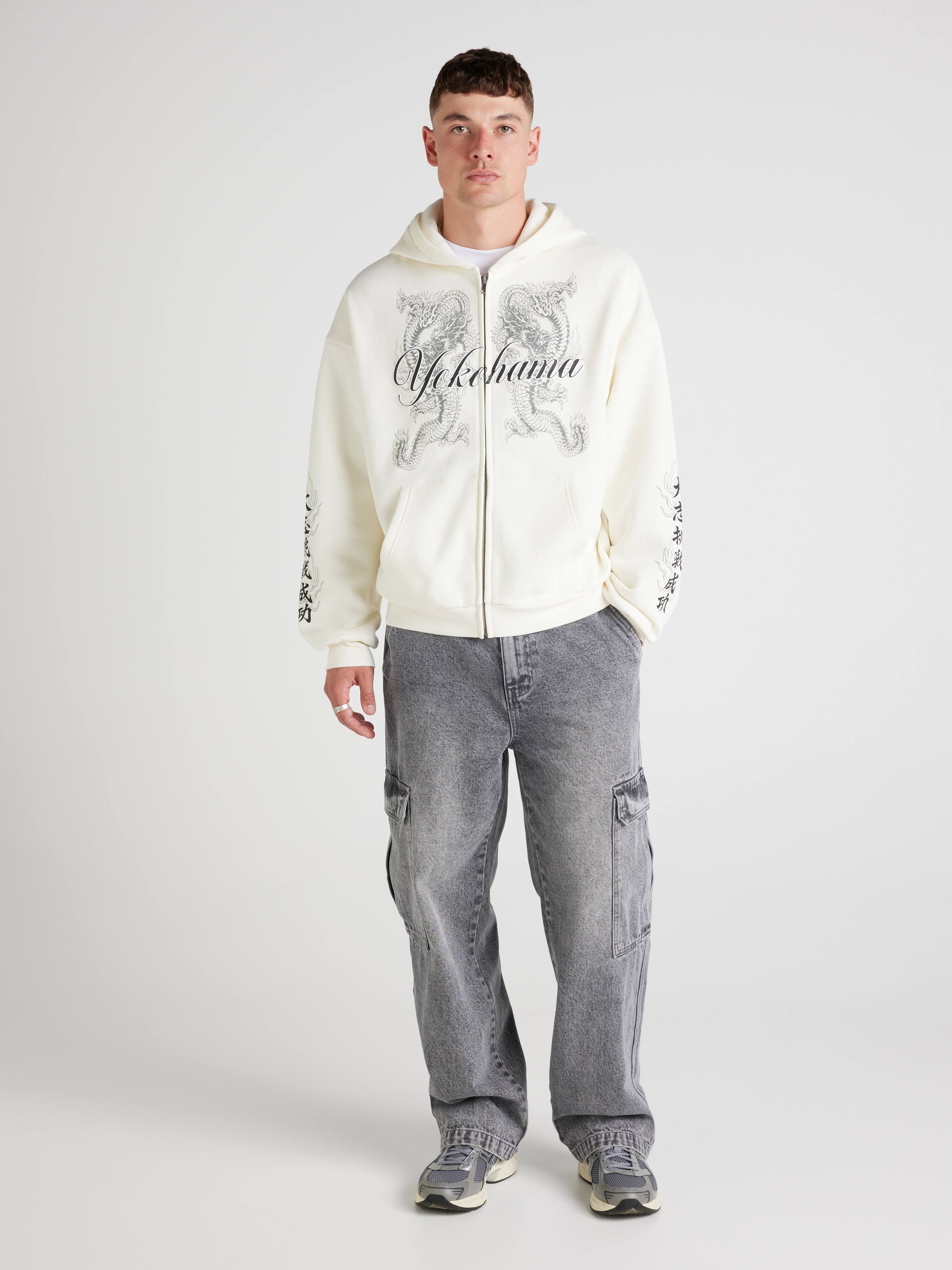 Japan Zip Through Hoodie