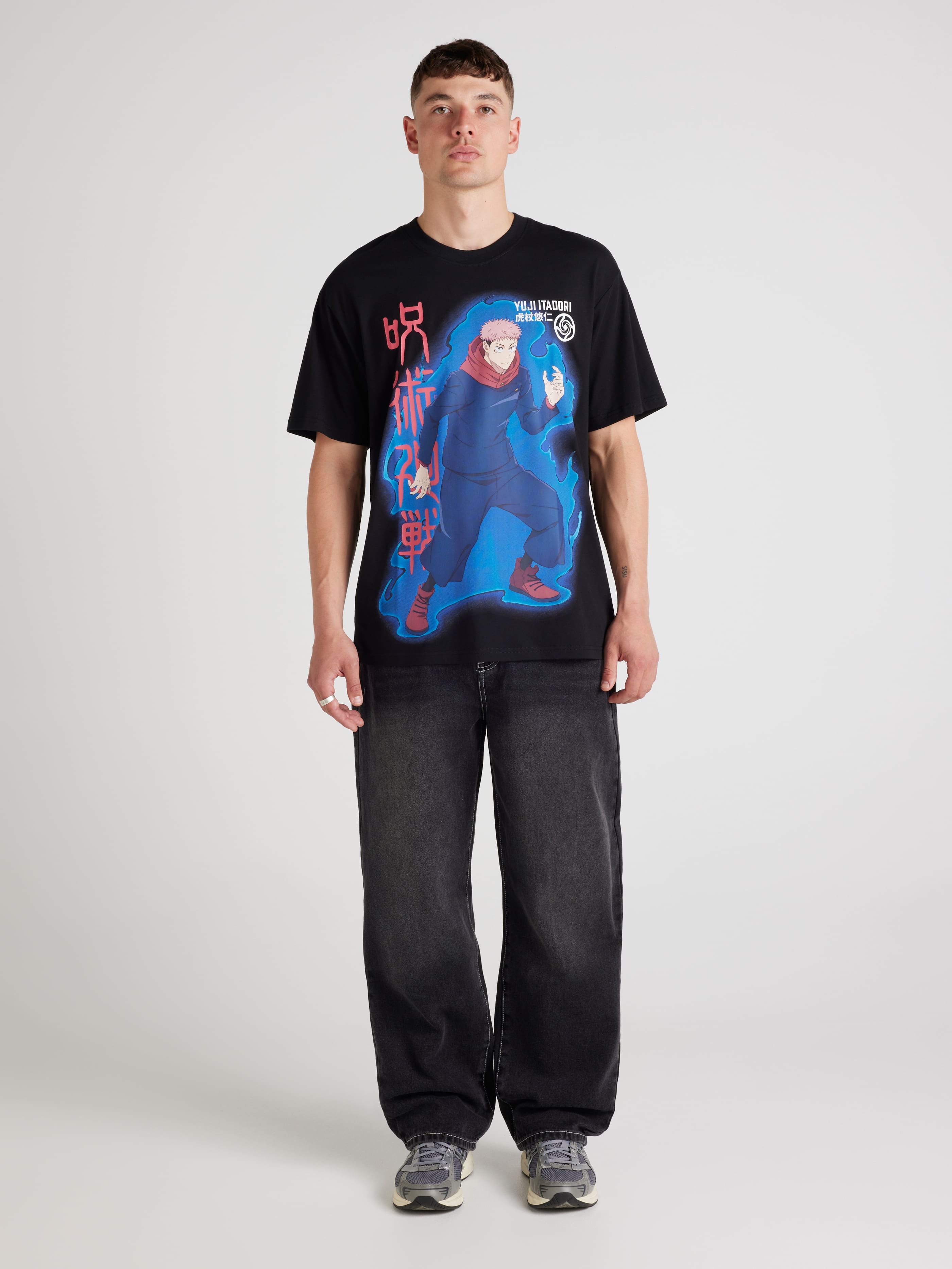Jujutsu Kaisen Itadori Relaxed Short Sleeve Tee