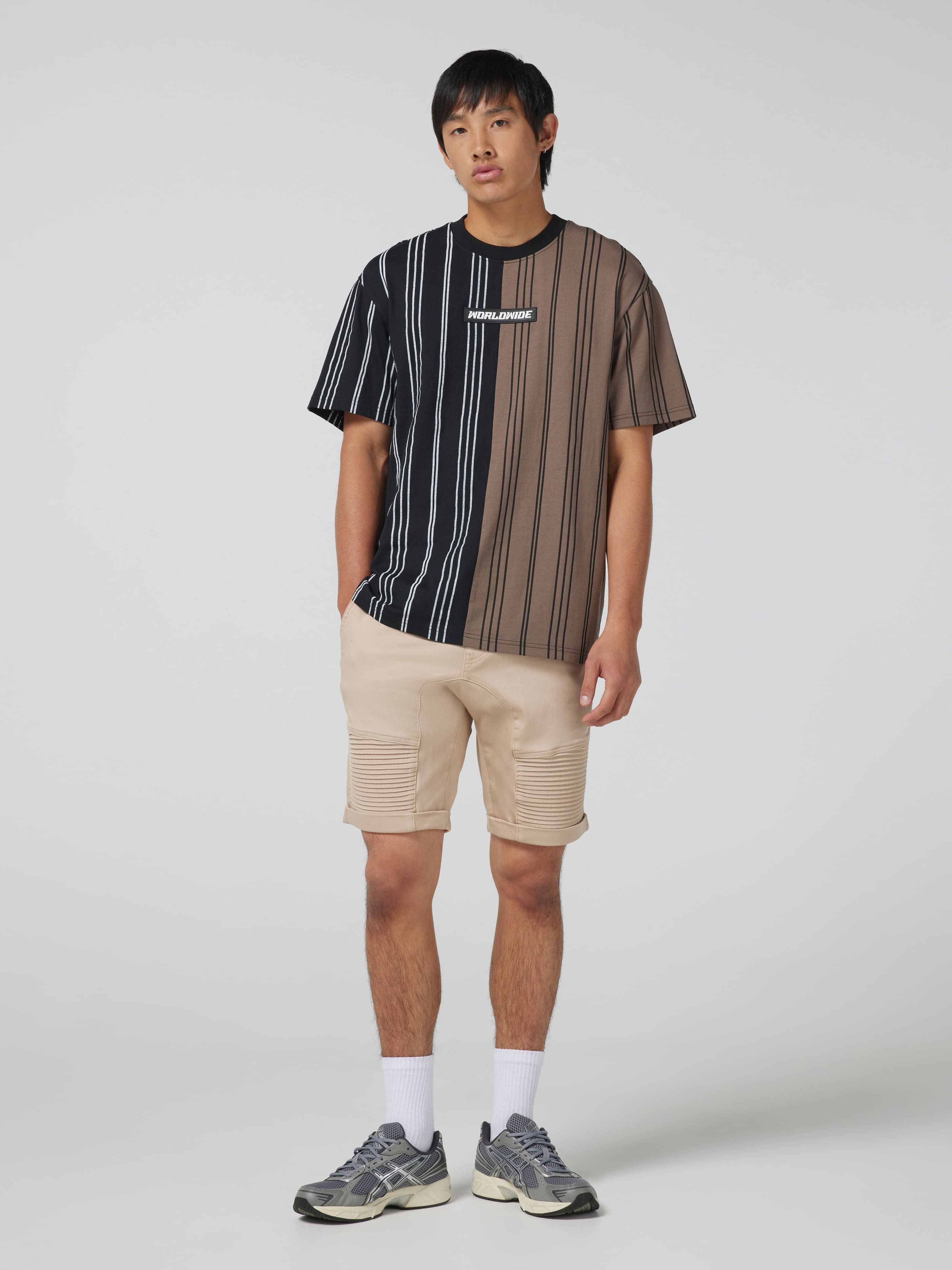 Worldwide Splice Relaxed Short Sleeve Tee