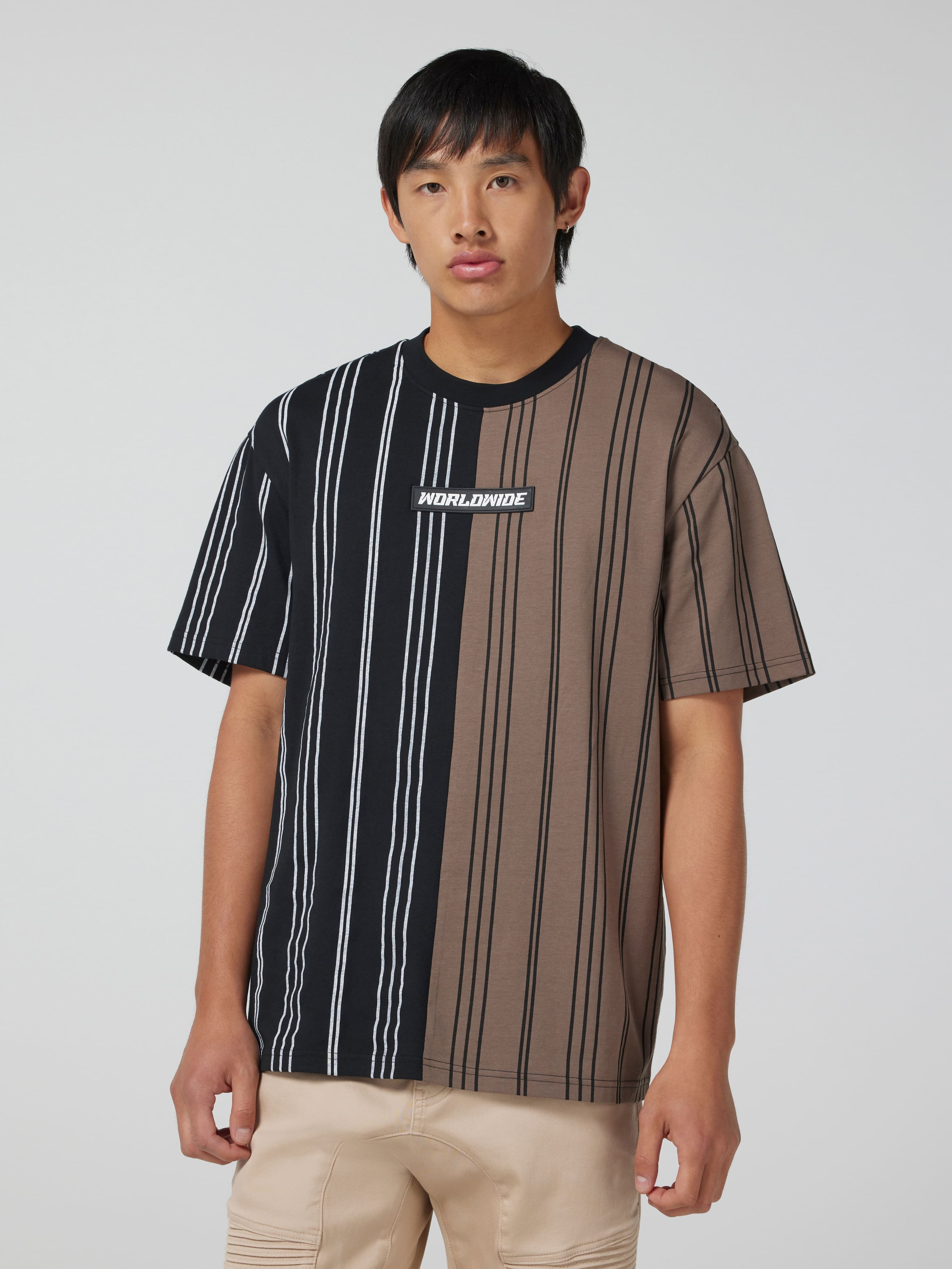 Worldwide Splice Relaxed Short Sleeve Tee