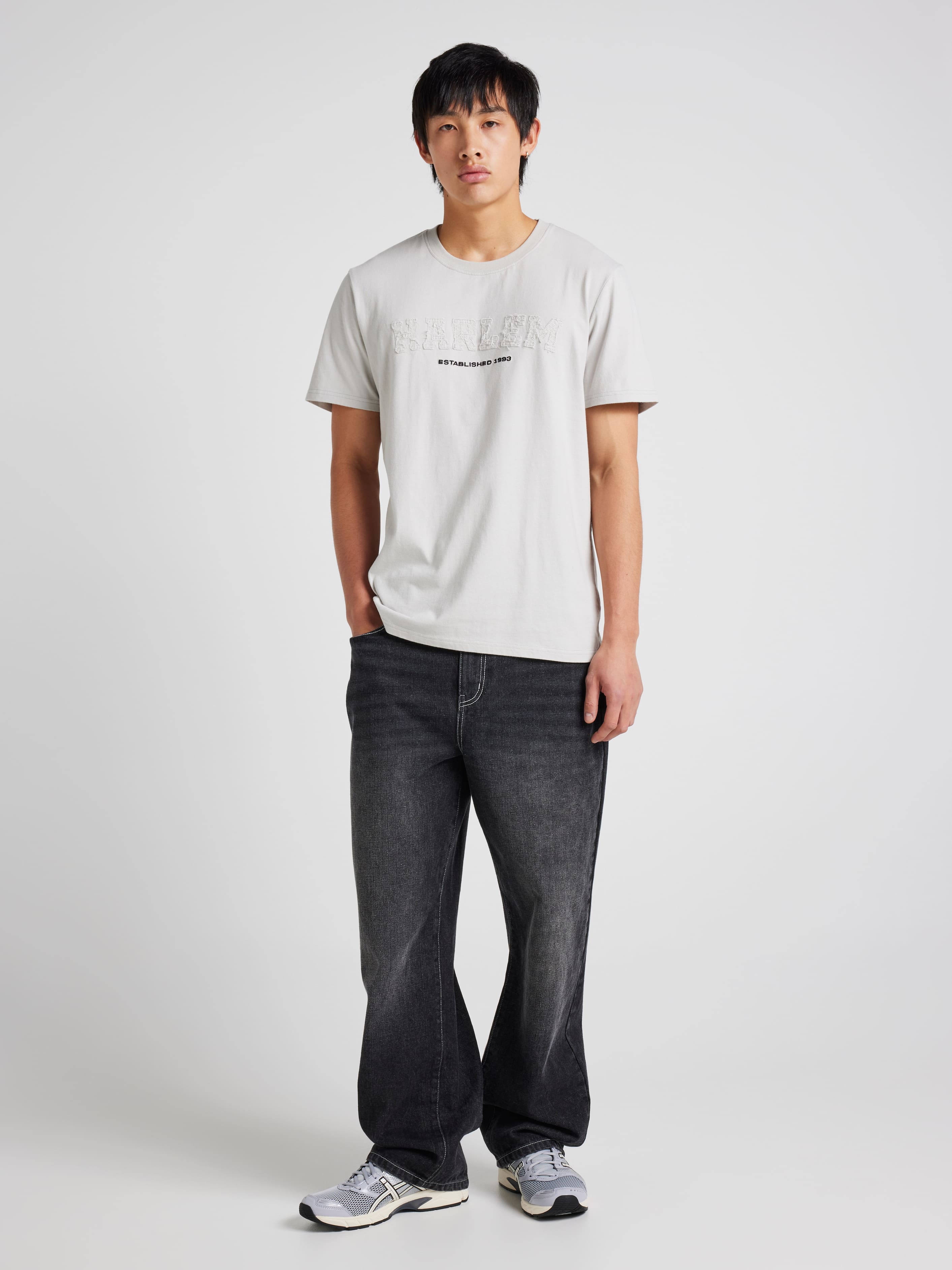Embroidered Harlem Tee