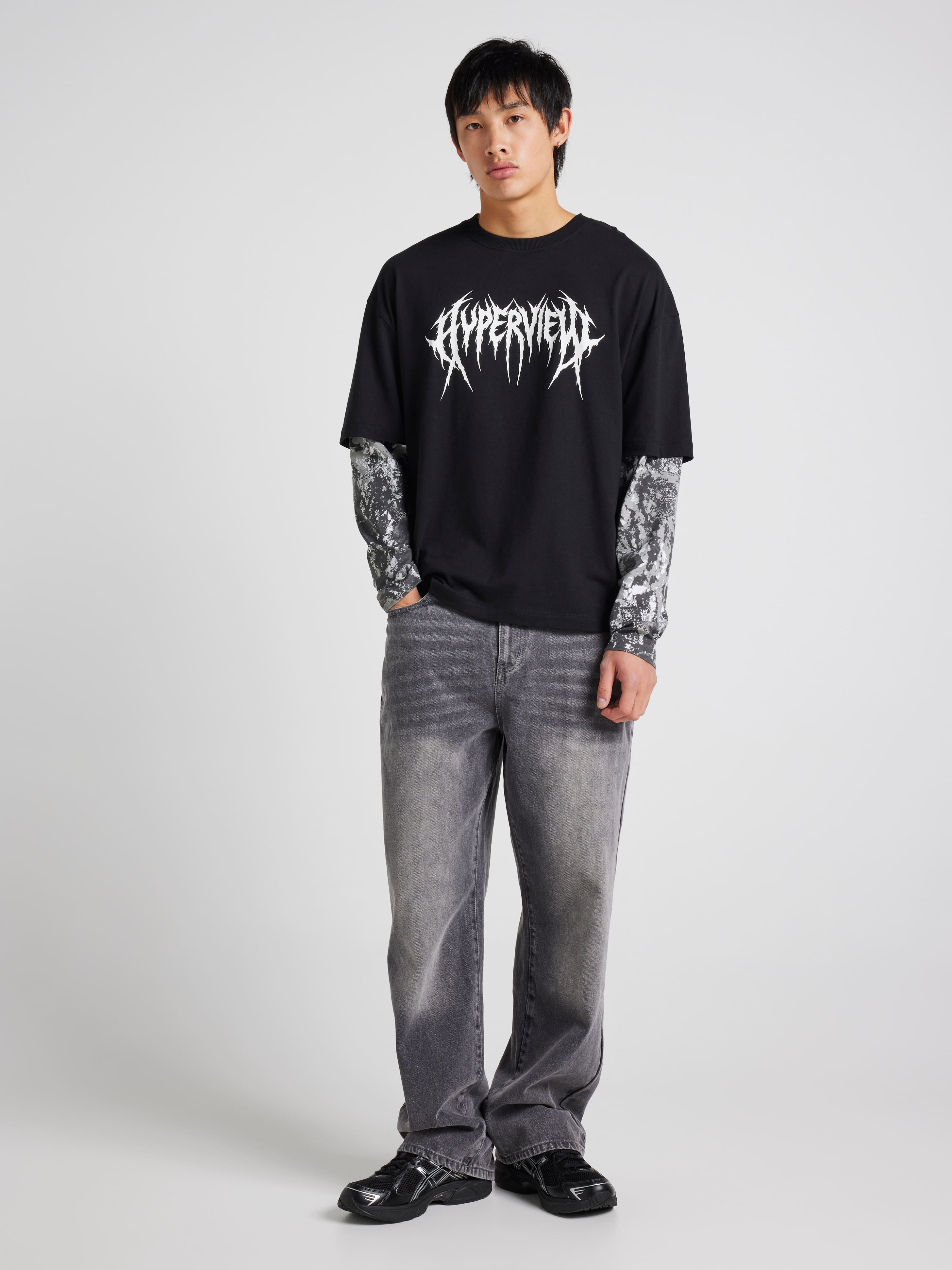 Hyperview 2 In 1 Long Sleeve Tee