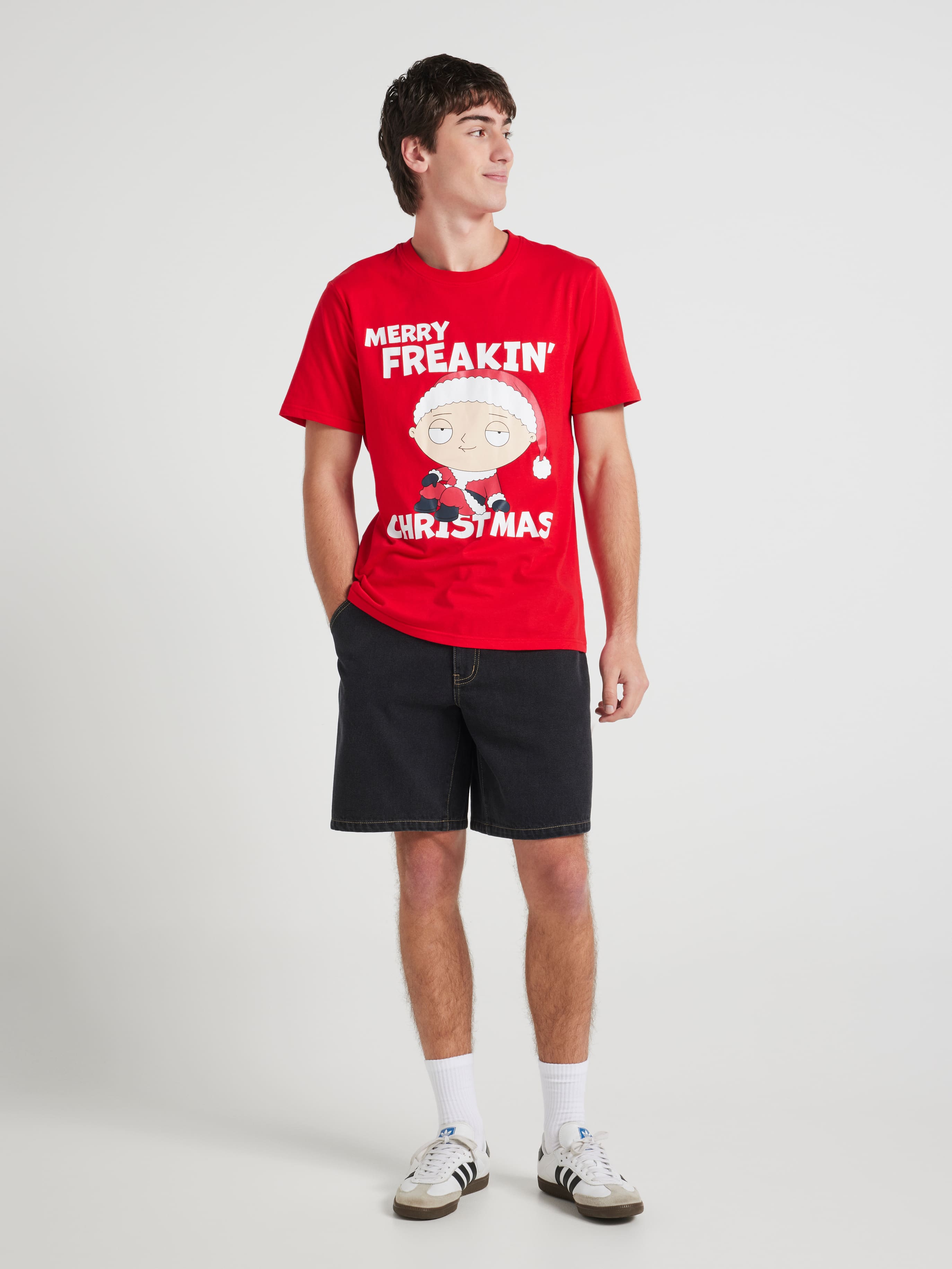Family Guy Xmas Short Sleeve Tee