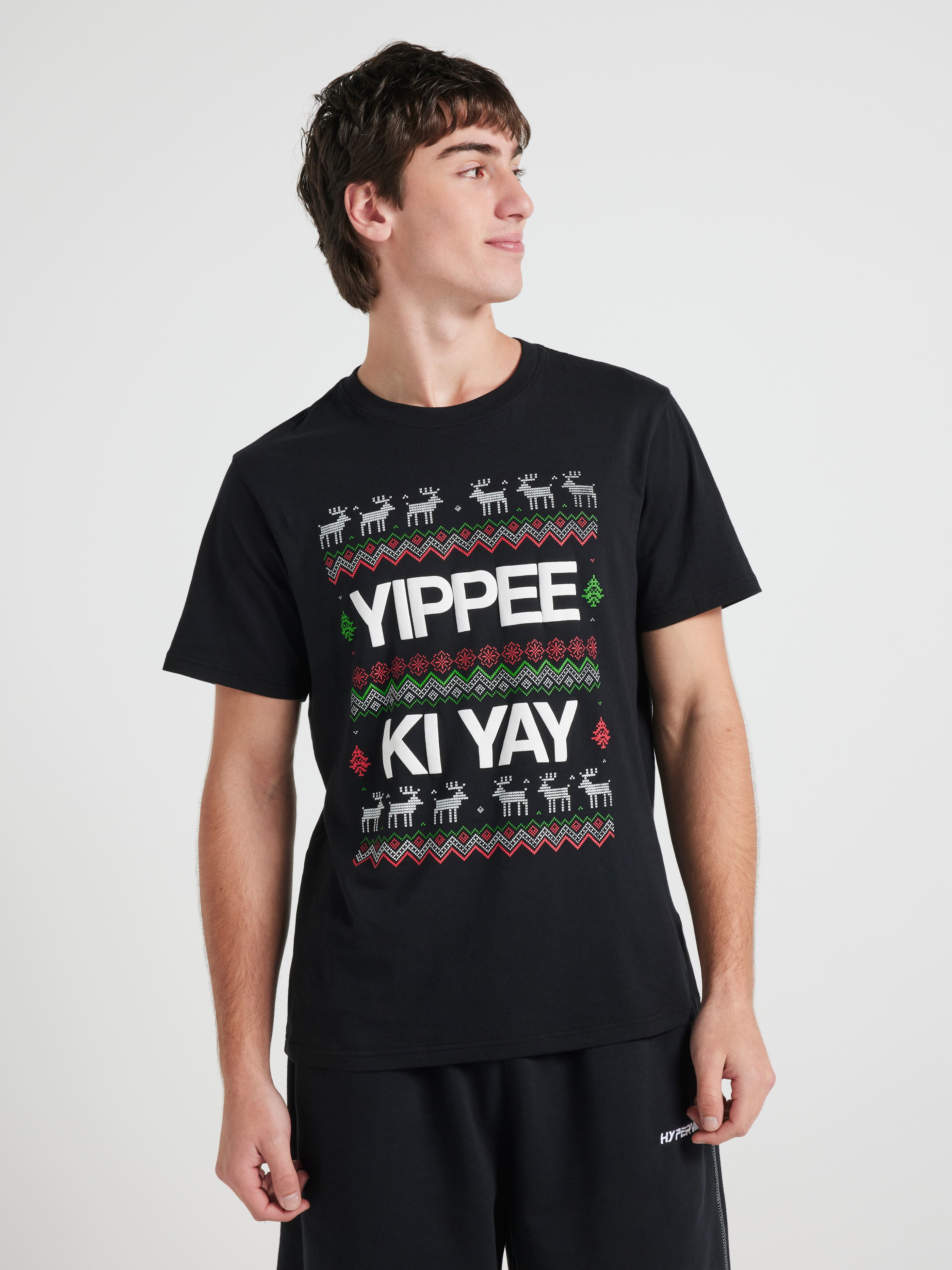 Xmas Yipi Kiyay Short Sleeve Tee