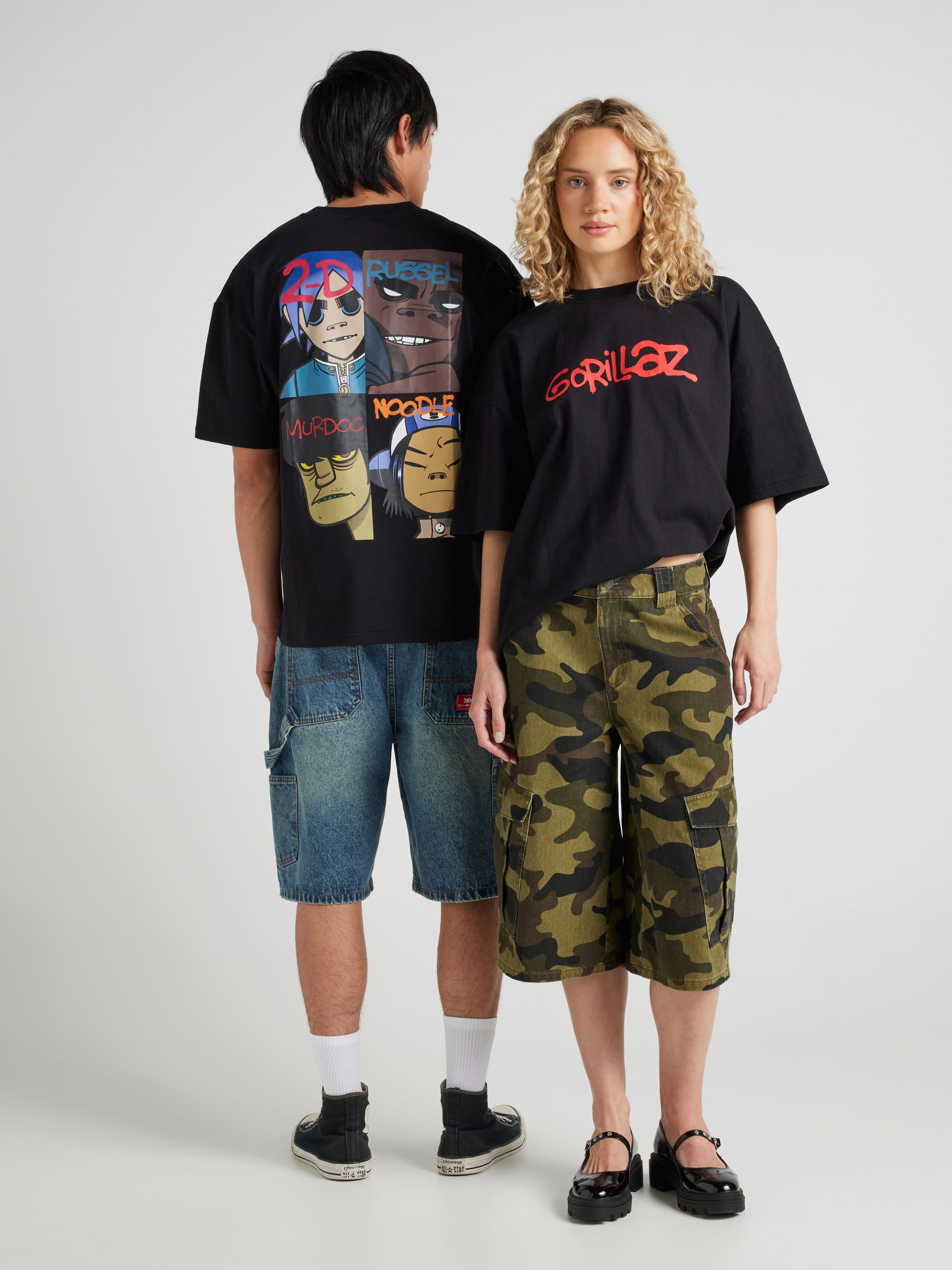 Gorillaz Quad Oversized Tee