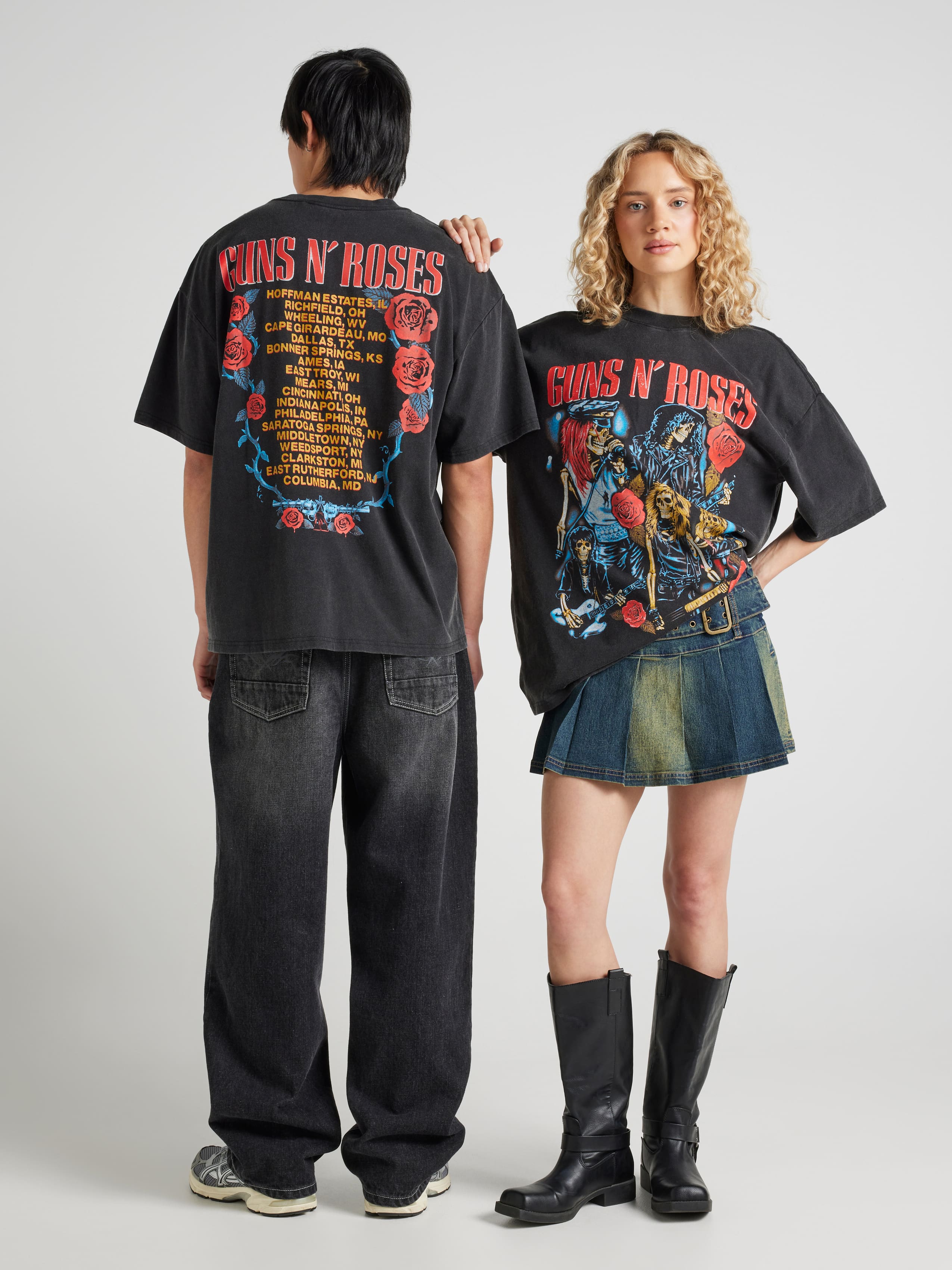 Guns N Roses Tour Oversized Tee
