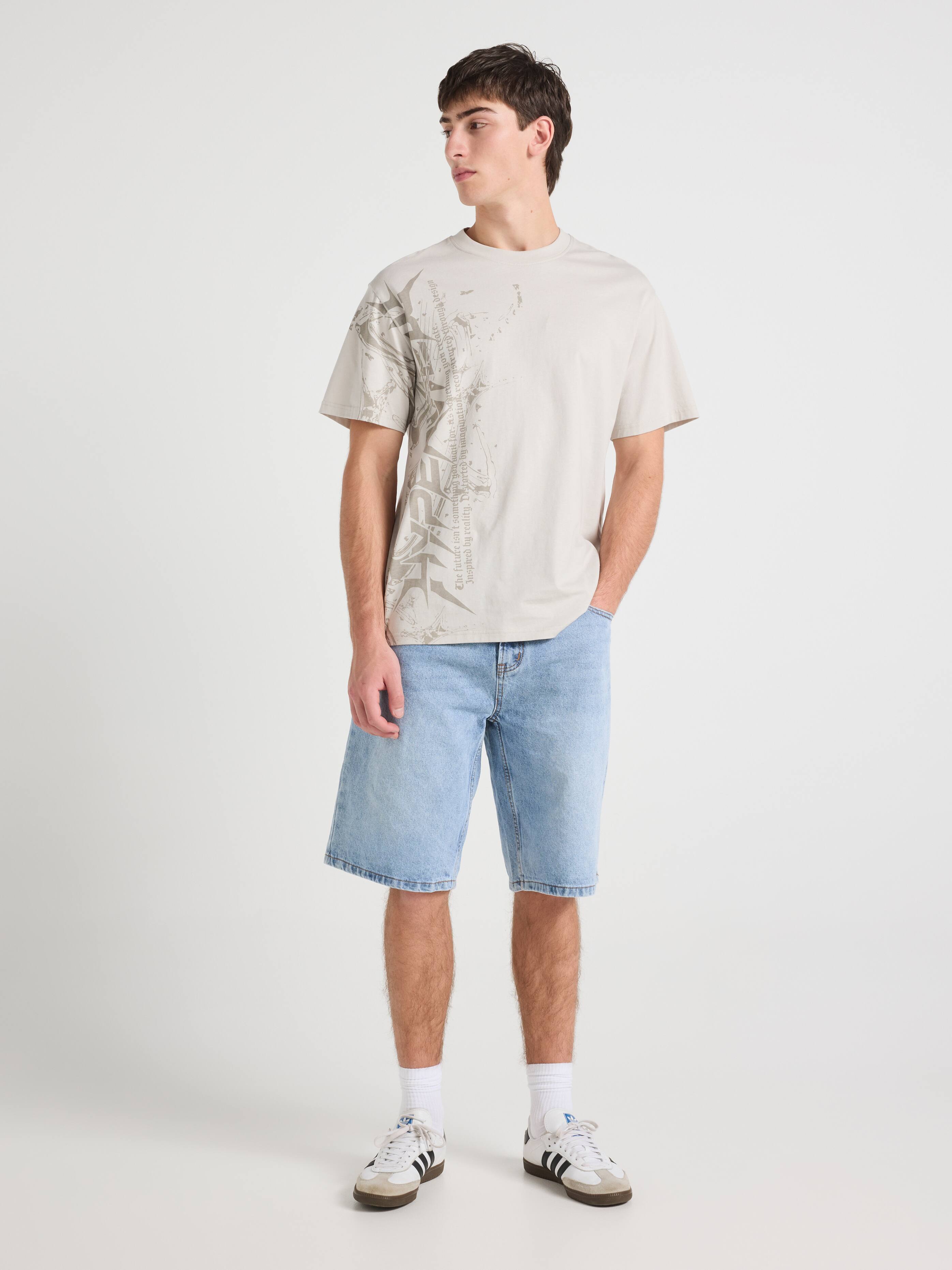 Hyperview Side Relaxed Tee