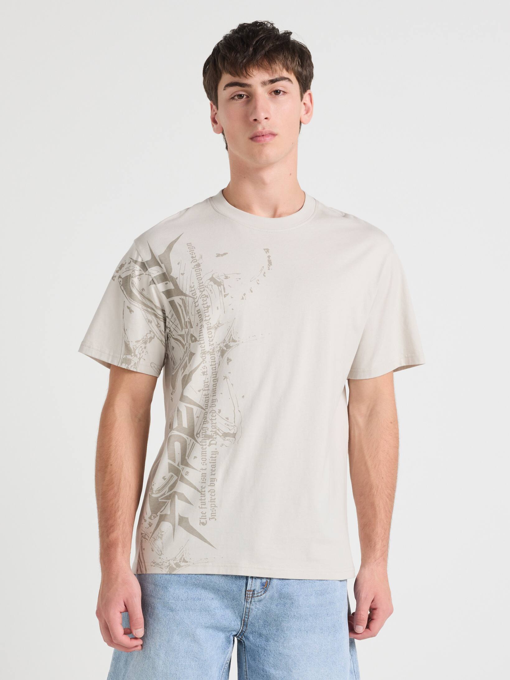 Hyperview Side Relaxed Tee