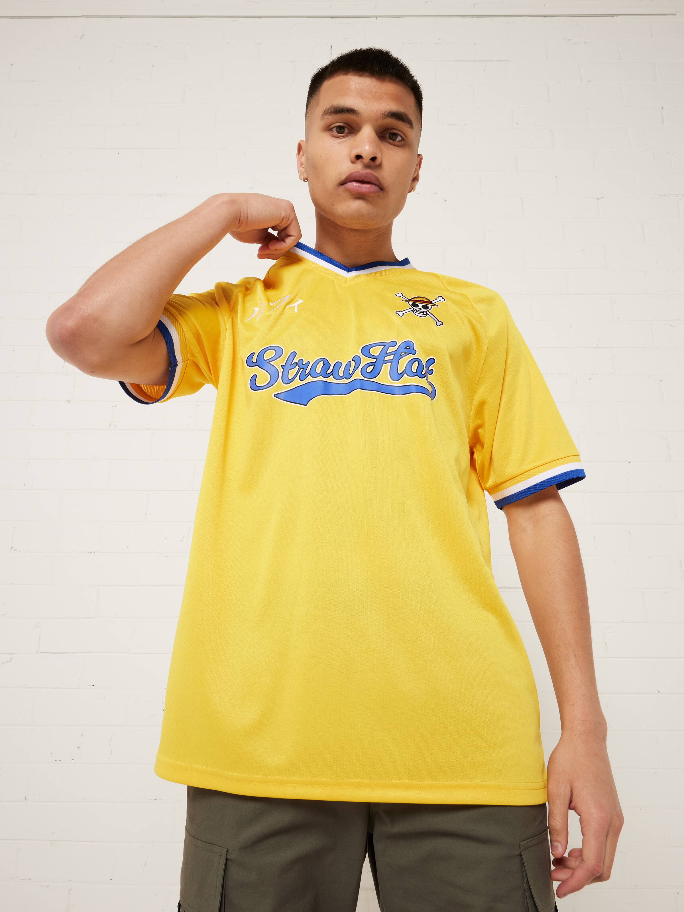 One Piece Straw Hat Jersey