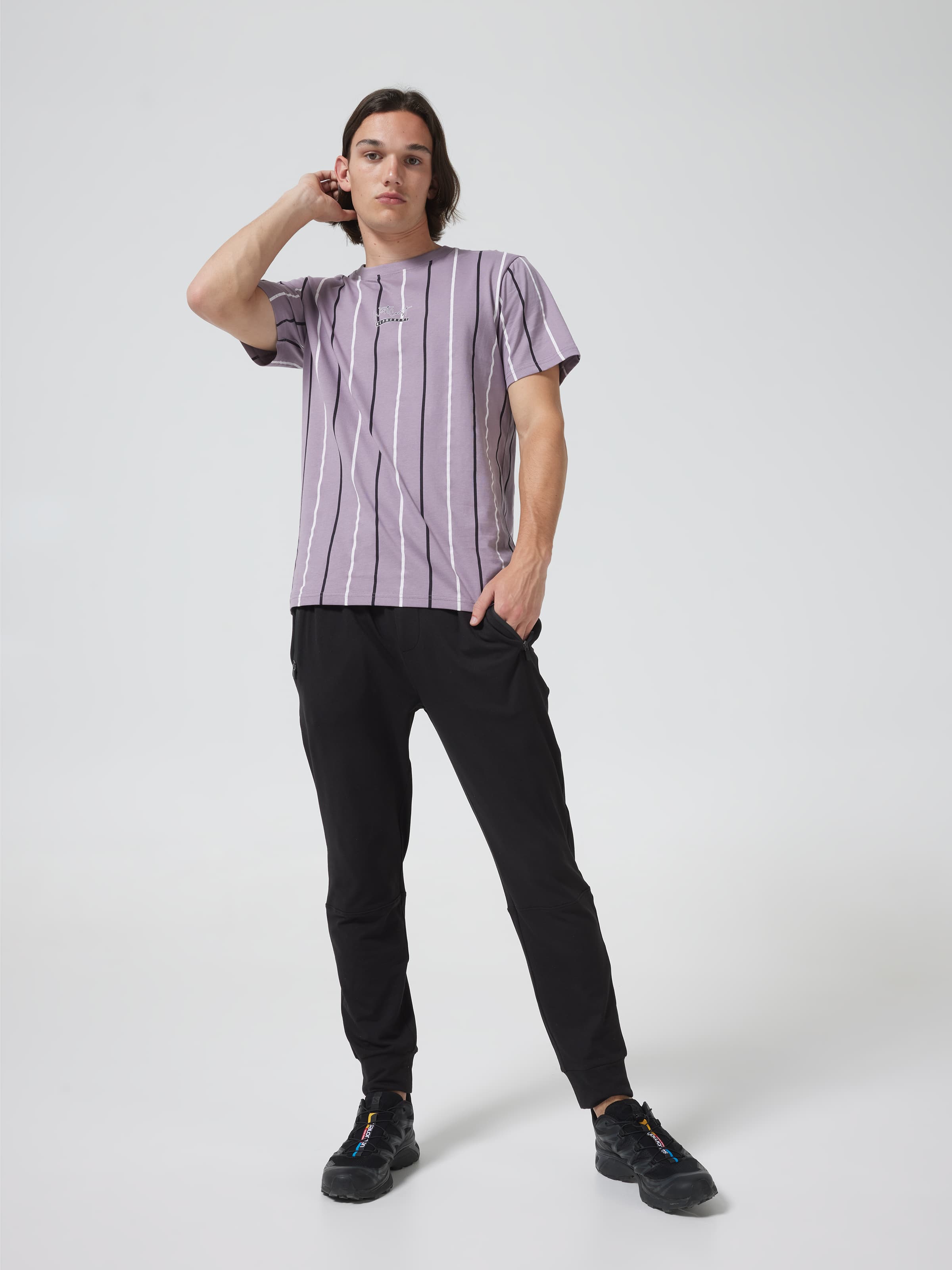 Vstripe Short Sleeve Tee