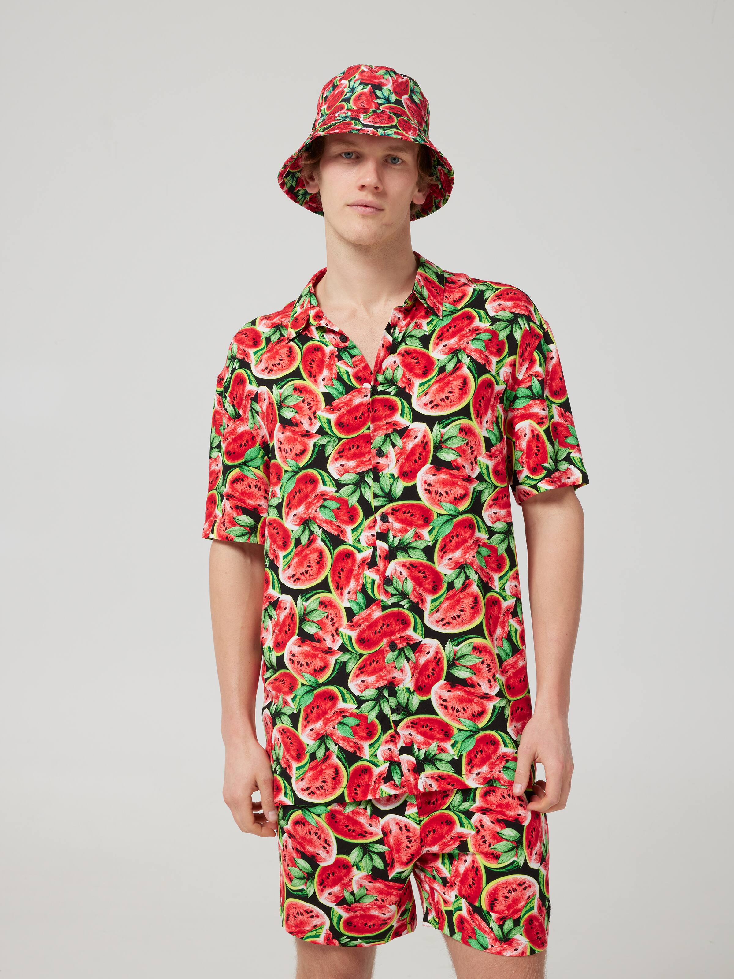 Fruit Watermelon Suit Resort Shirt