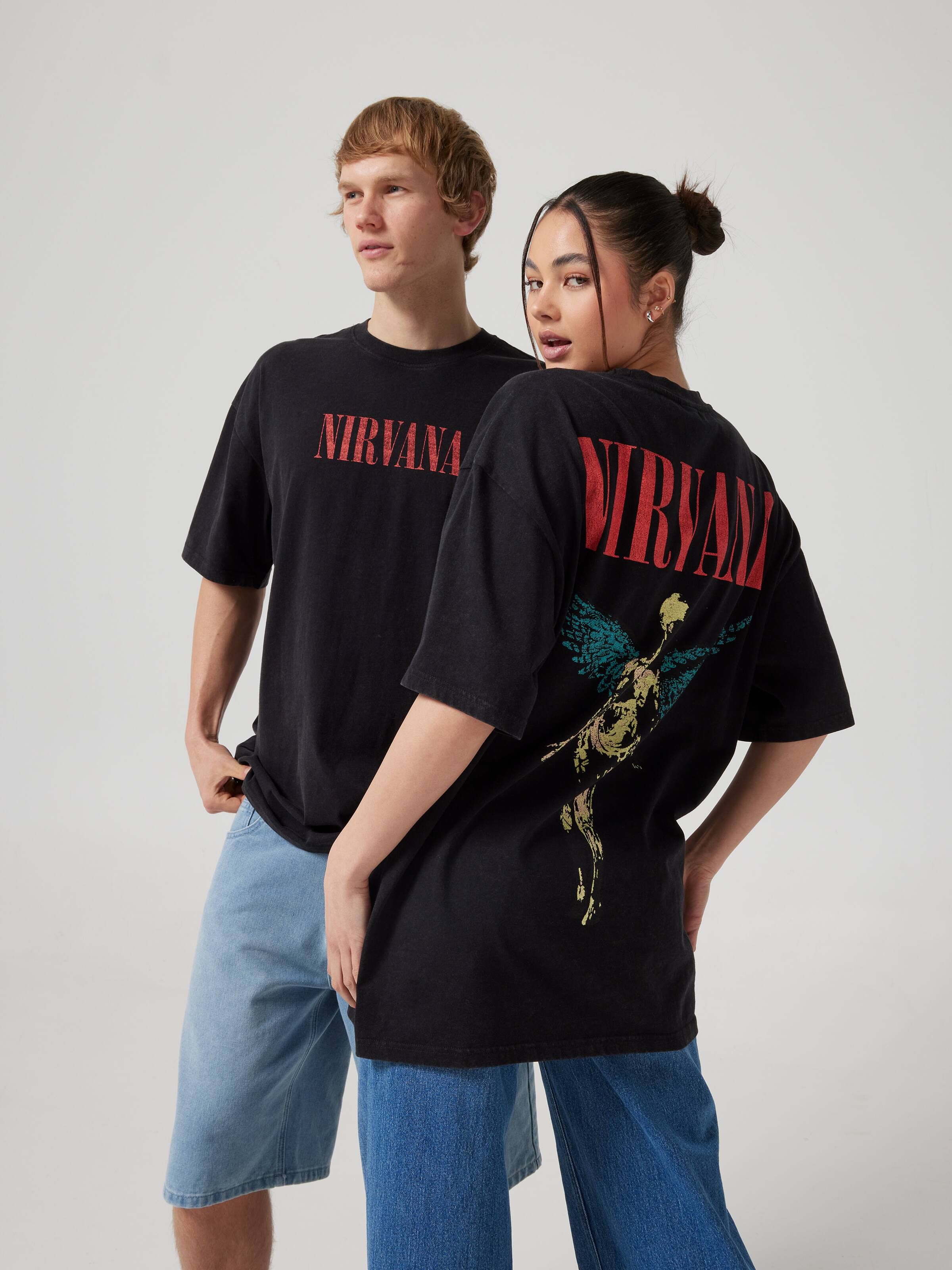 Music Nirvana Angel Short Sleeve Tee