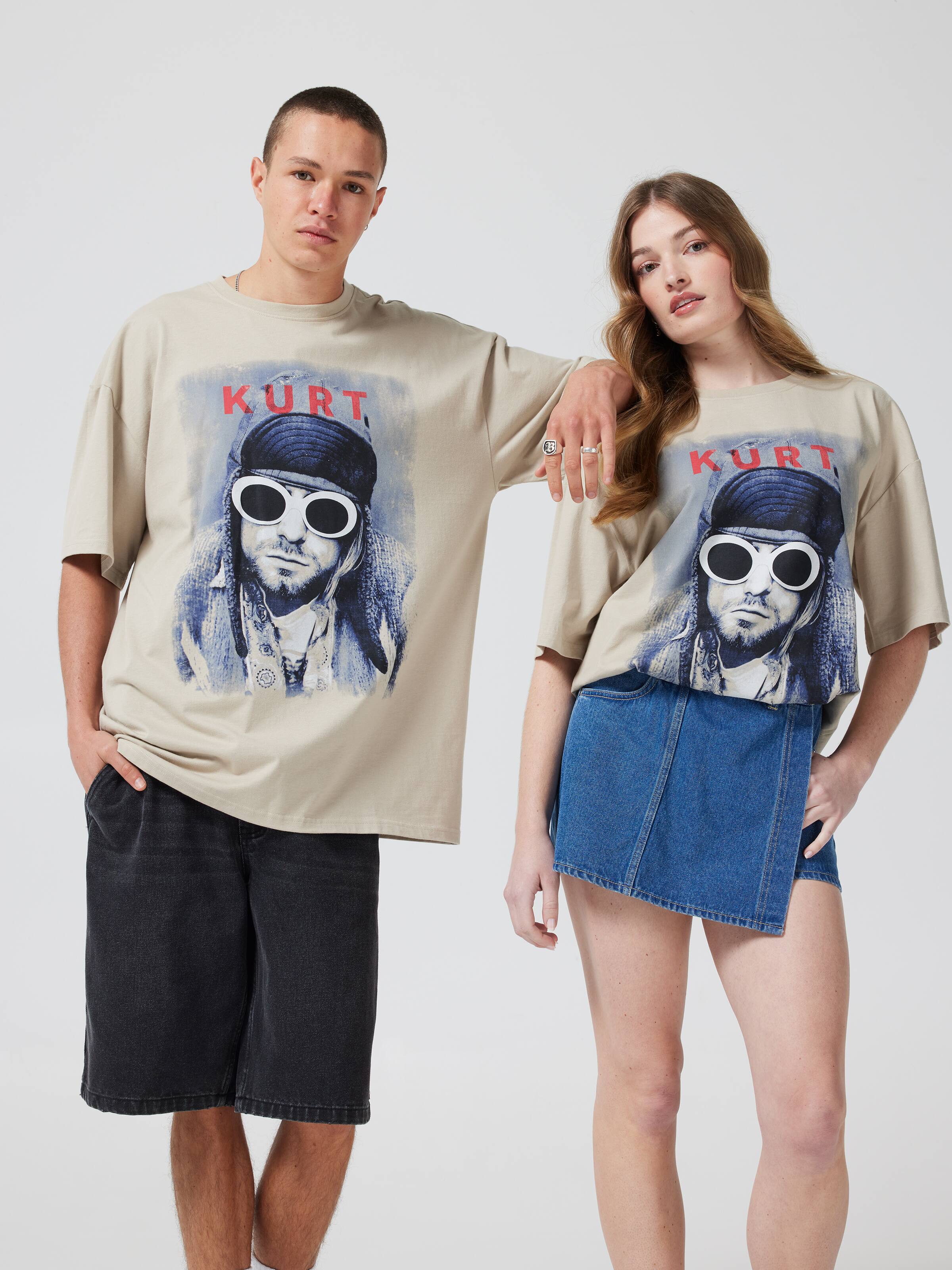 Music Kurt Cobain Short Sleeve Tee