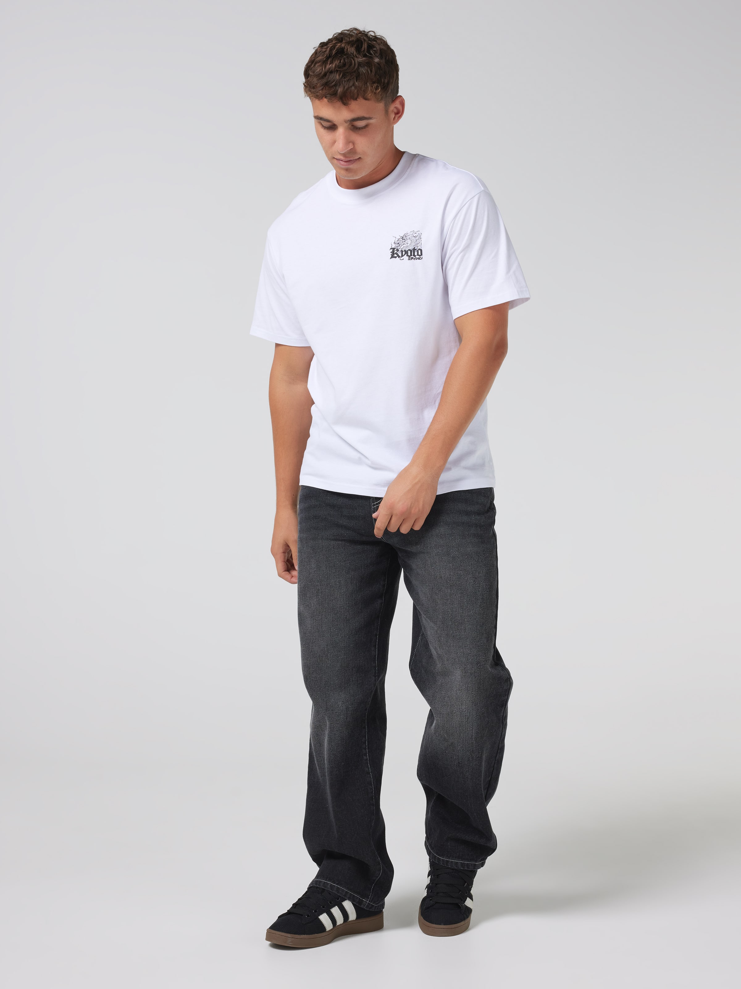 Japan Kyoto Dragon Relax Short Sleeve Tee