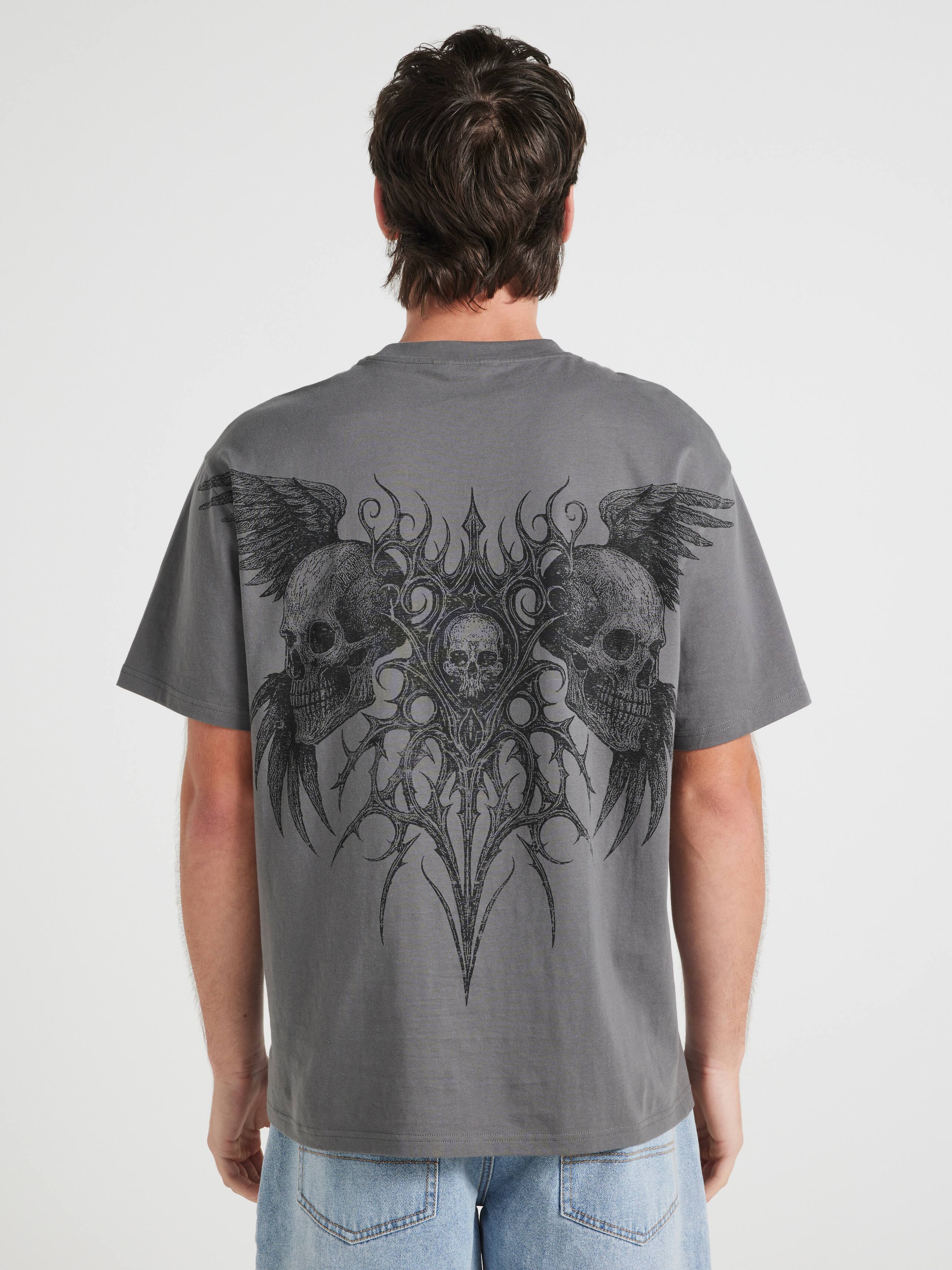 Trend Skull Relaxed Short Sleeve Tee