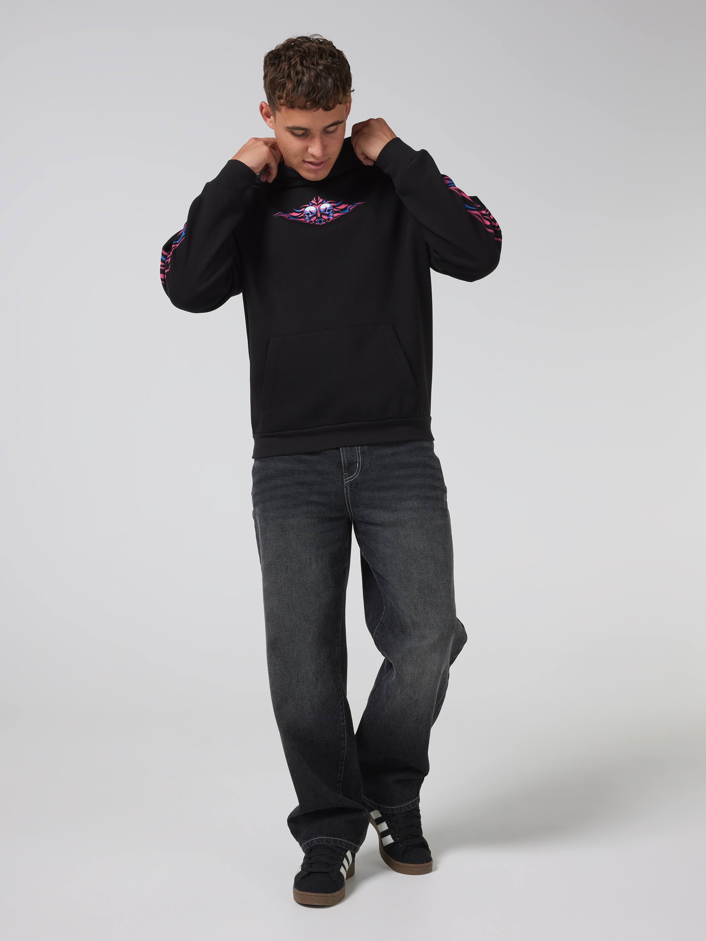 Trippy Skulls Hoodie