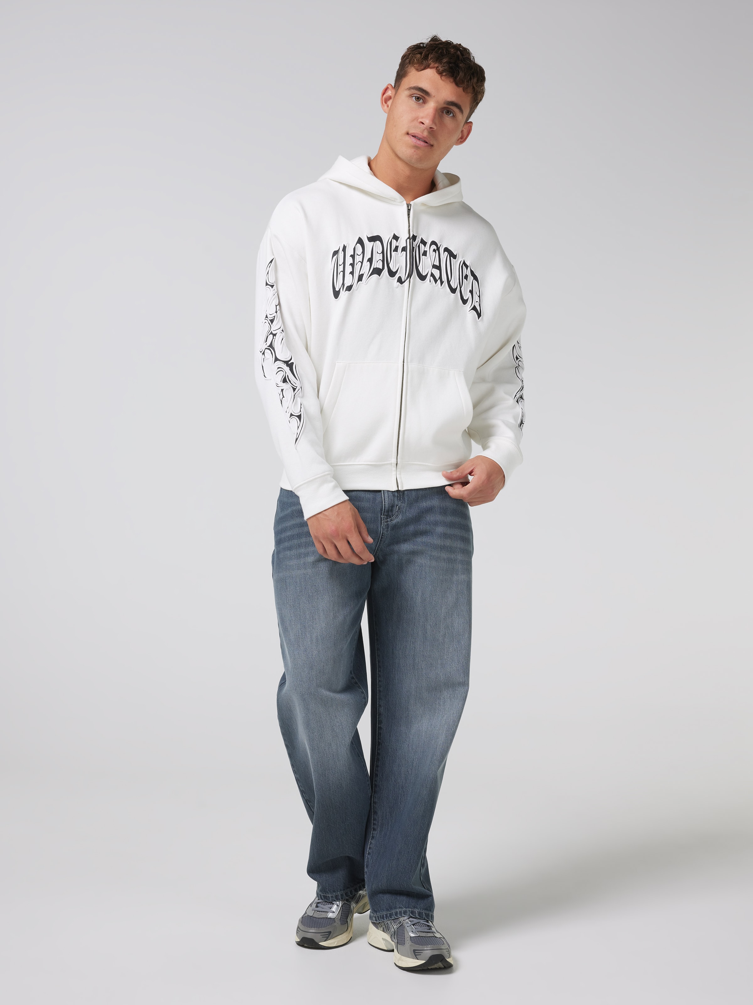 Trend Tribal Zip Through Hoodie