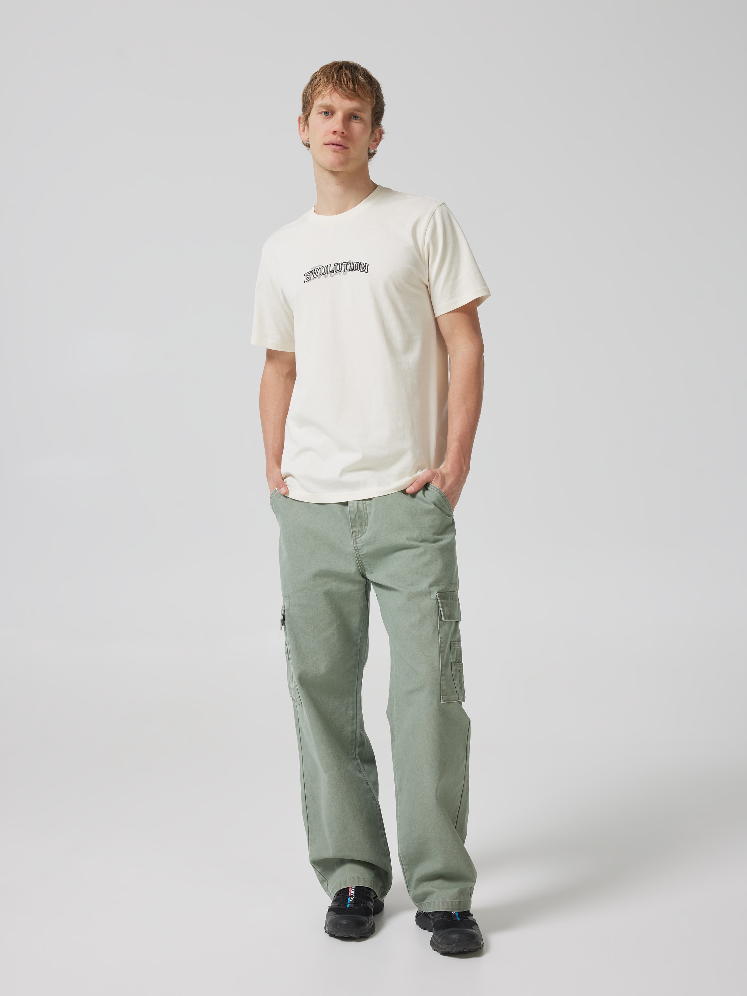 Embroidered Evolution Short Sleeve Tee