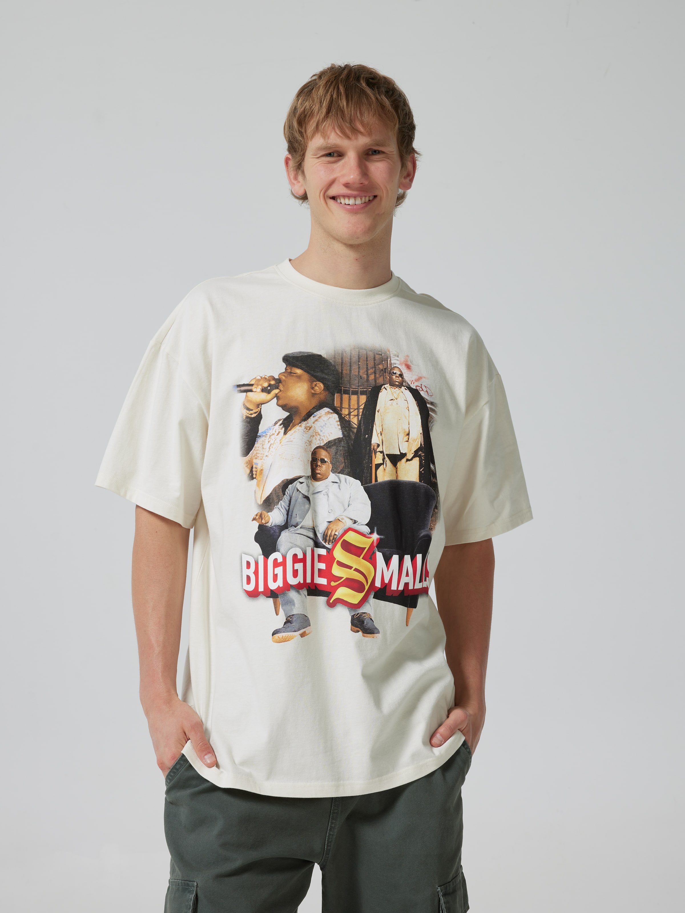 Coconut Biggie Graffiti Short Sleeve Tee