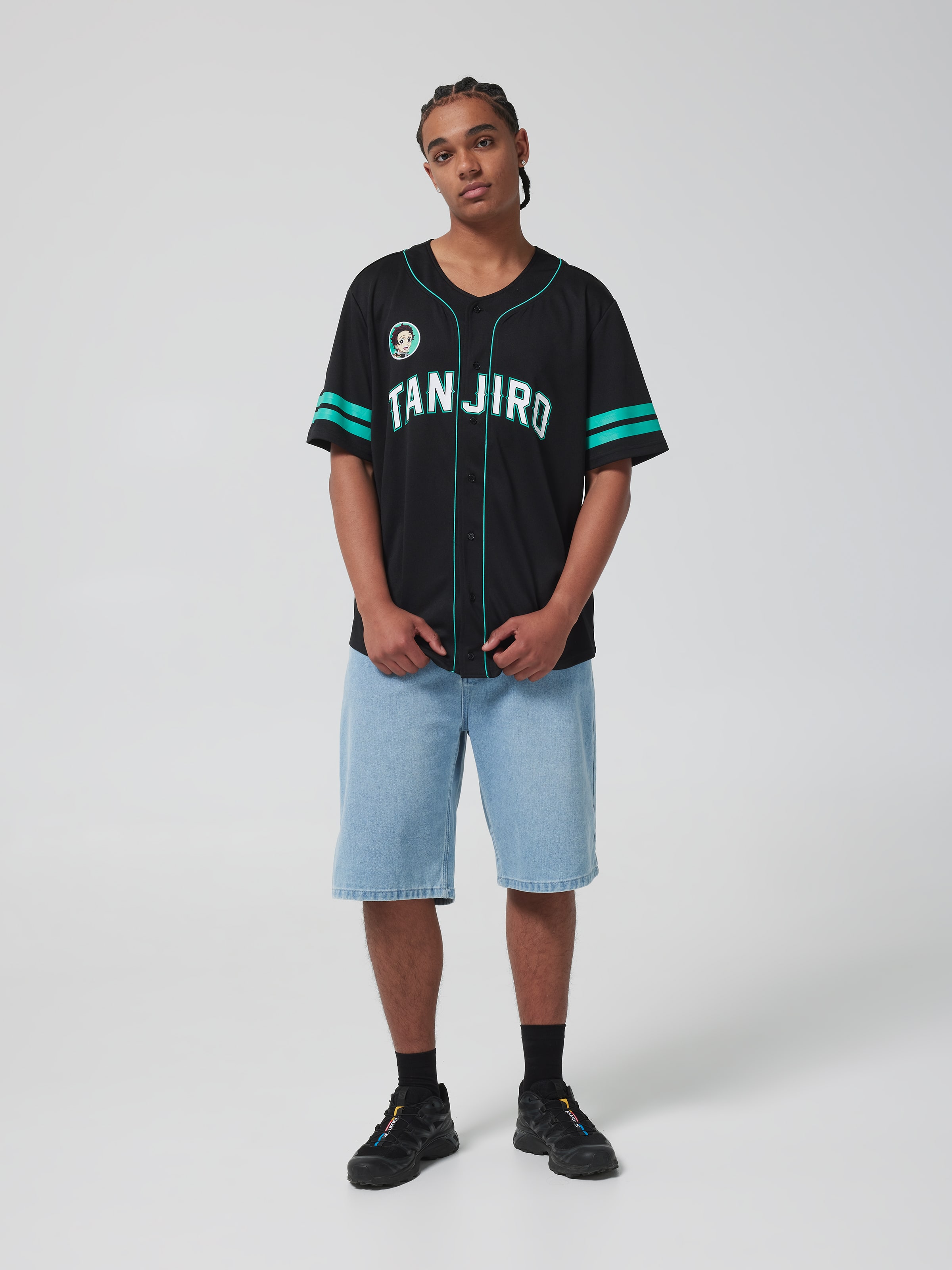 Black Demon Slayer Jersey