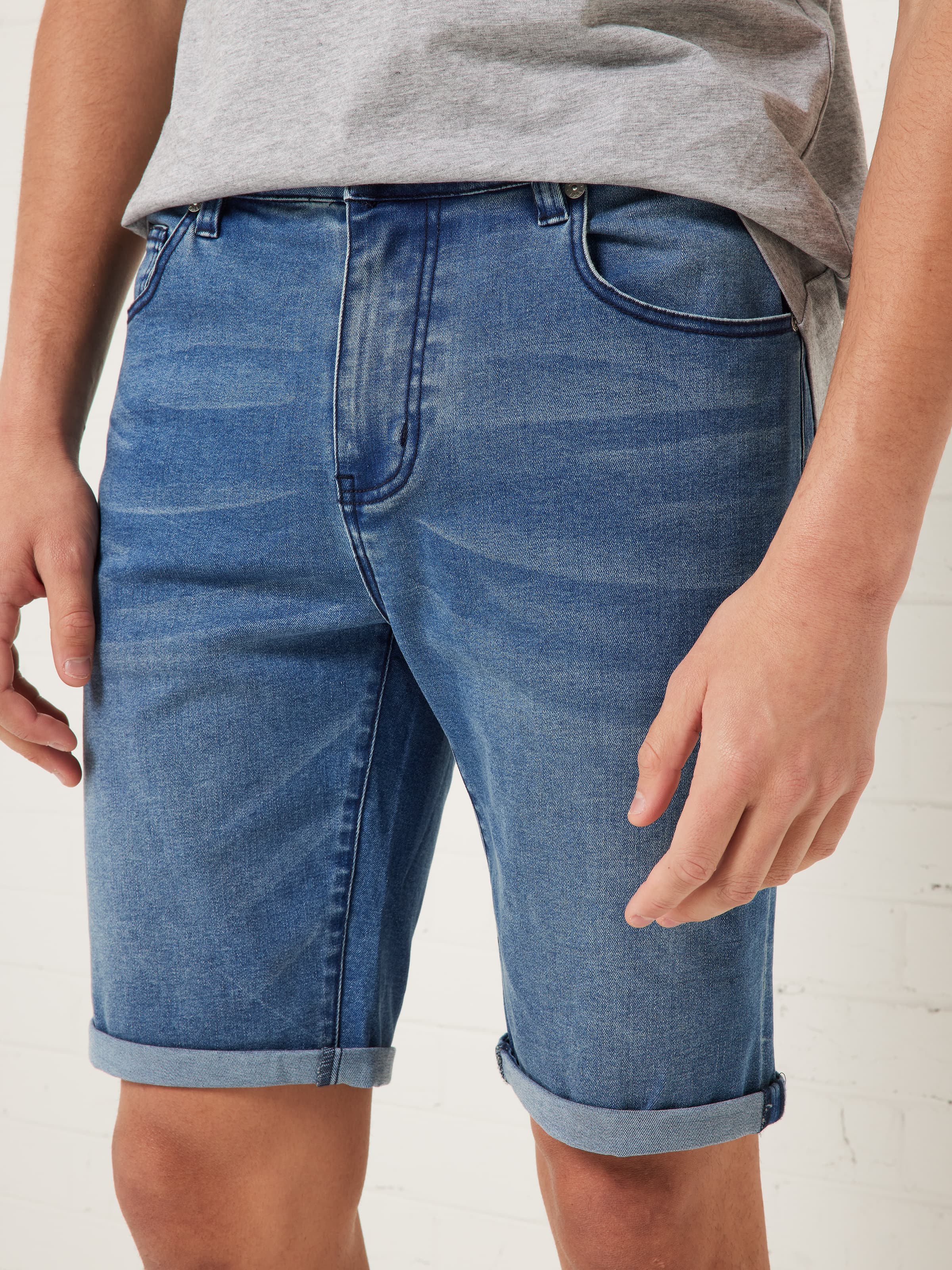 Bobbie Slim Denim Short