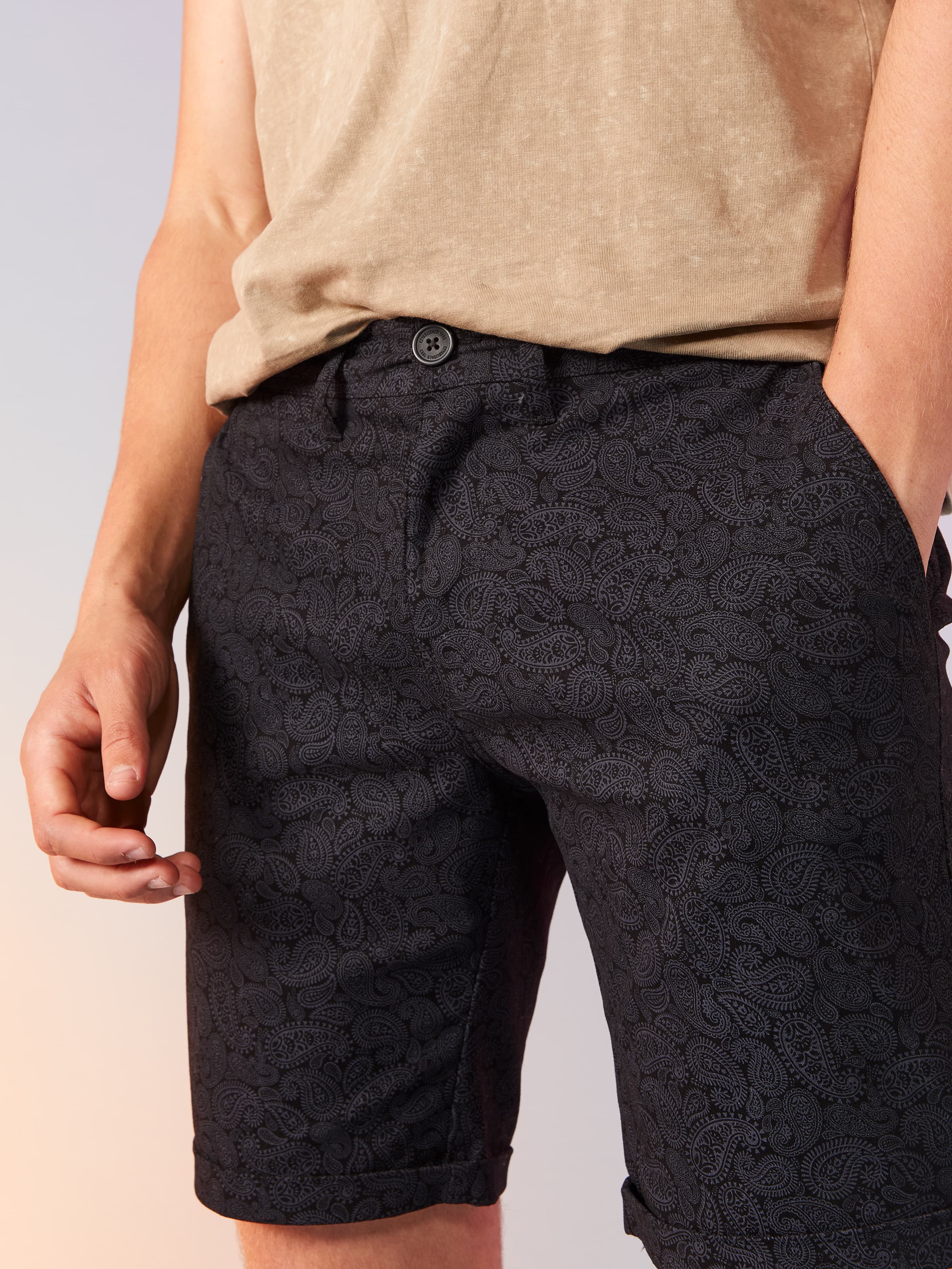 Paisley Chino Short