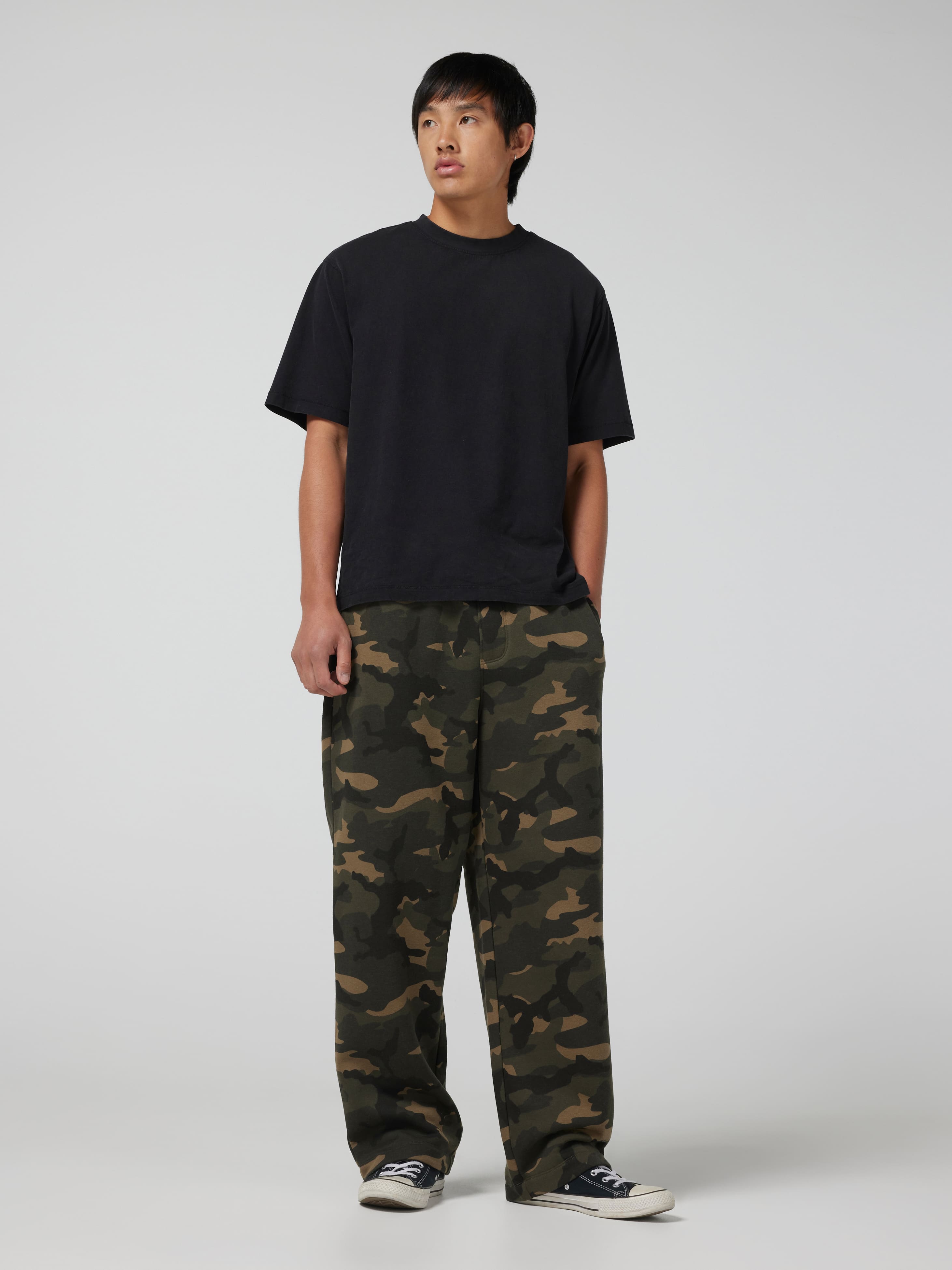 Wes Wide Leg Print Trackpant