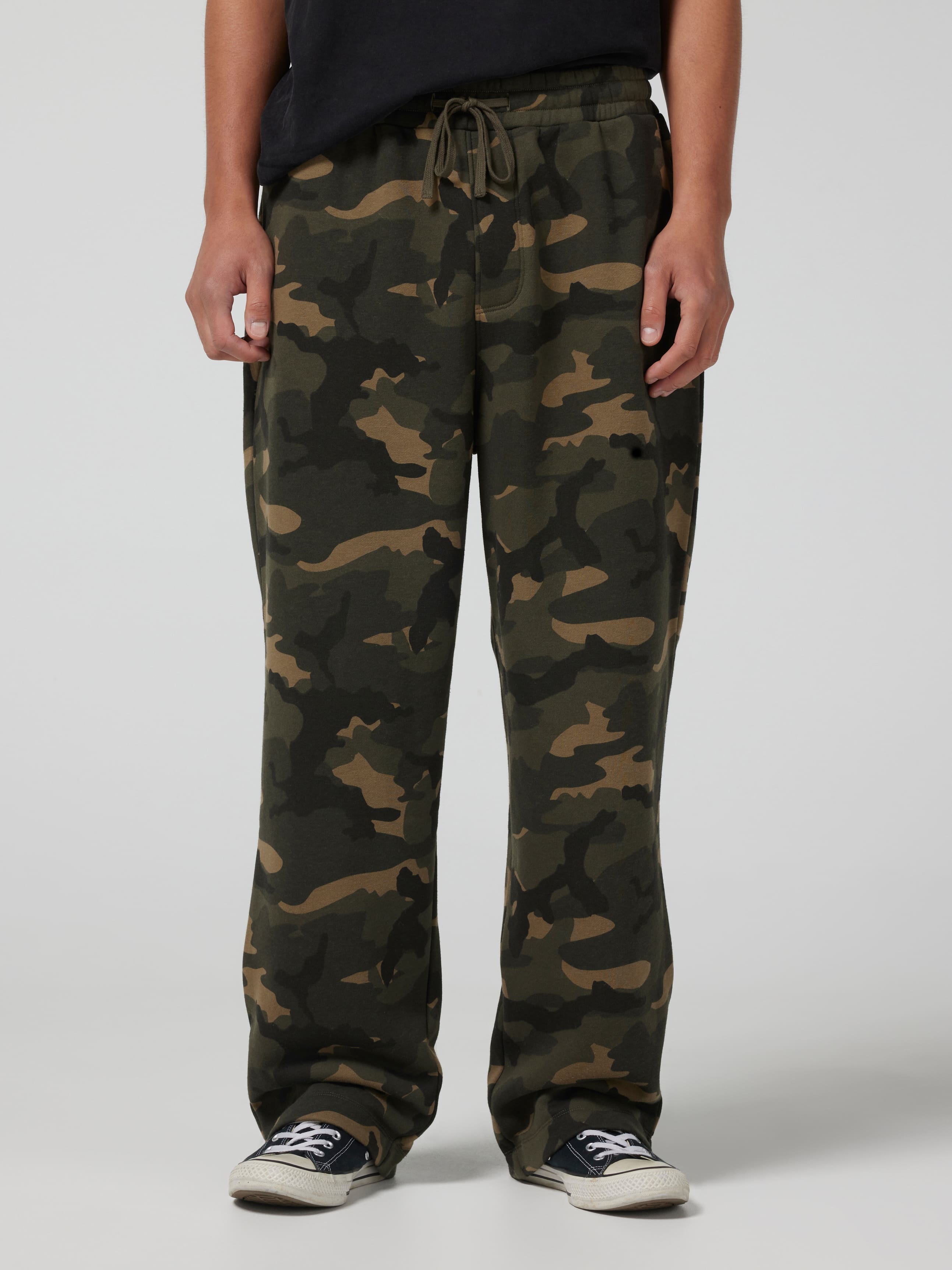 Wes Wide Leg Print Trackpant
