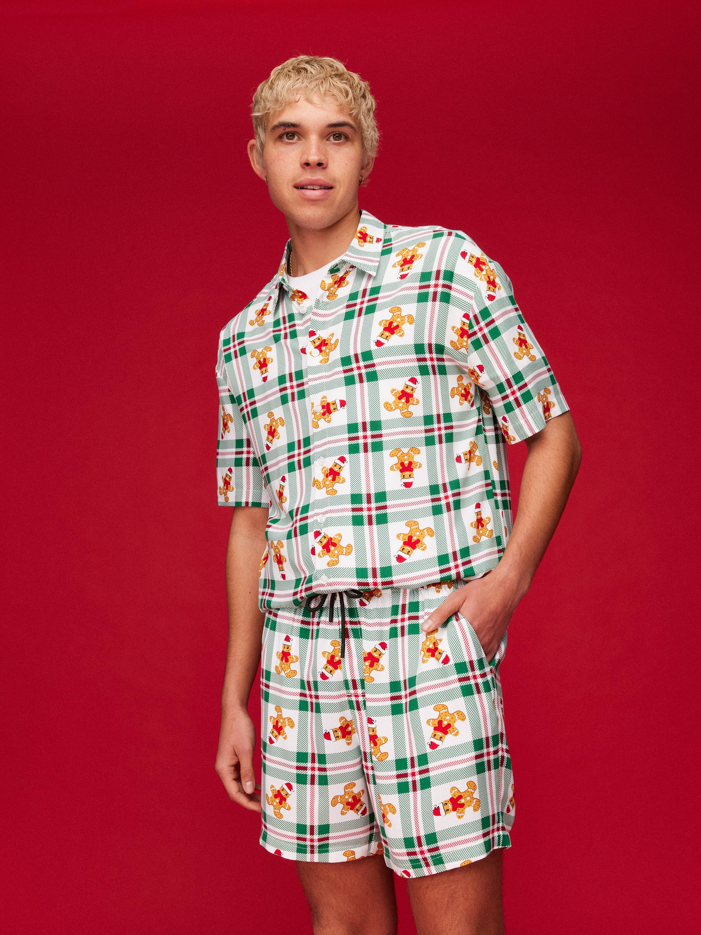 Xmas Resort Check Short