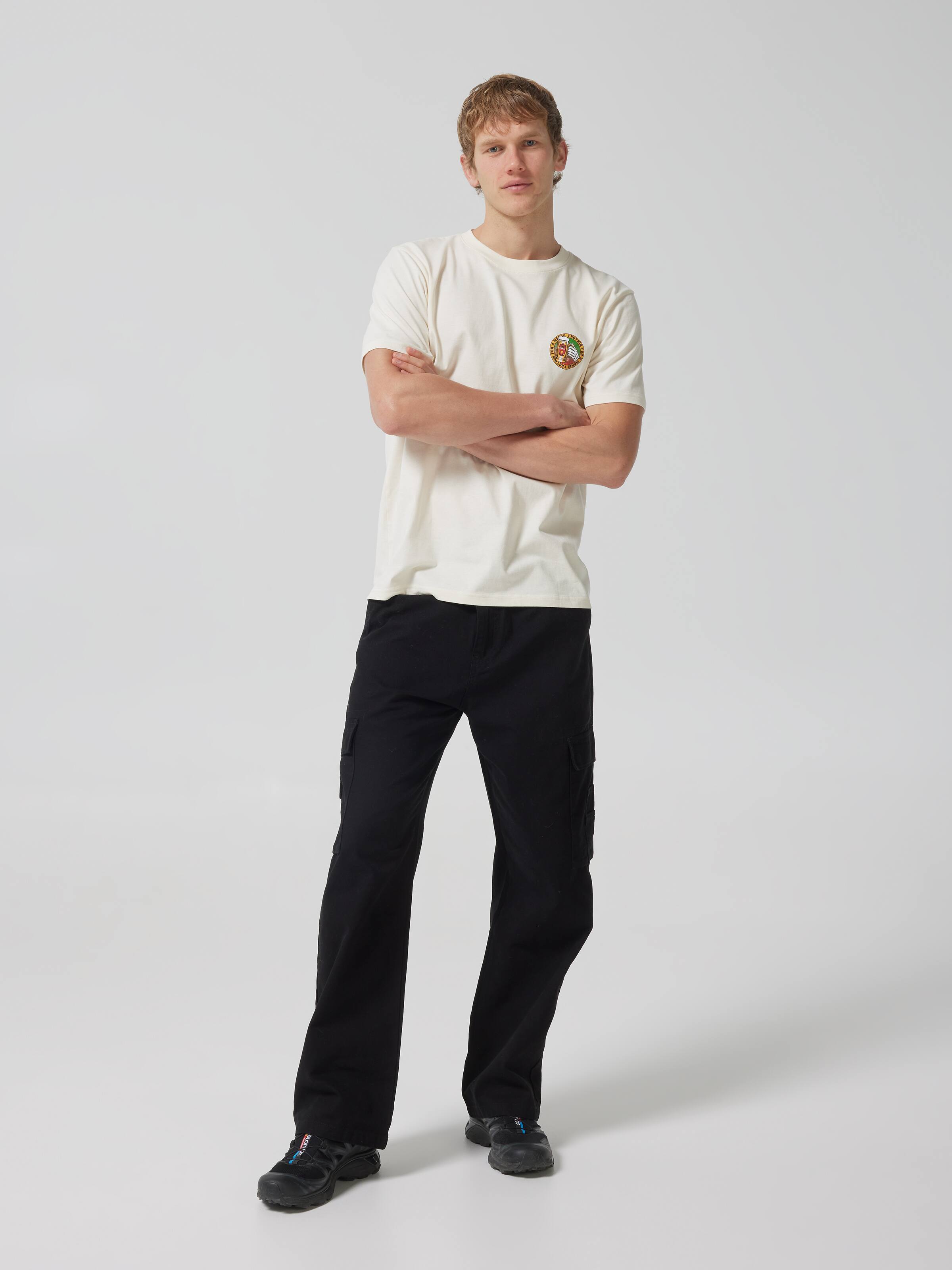 Flynn Fixed Waist Baggy Cargo Pant