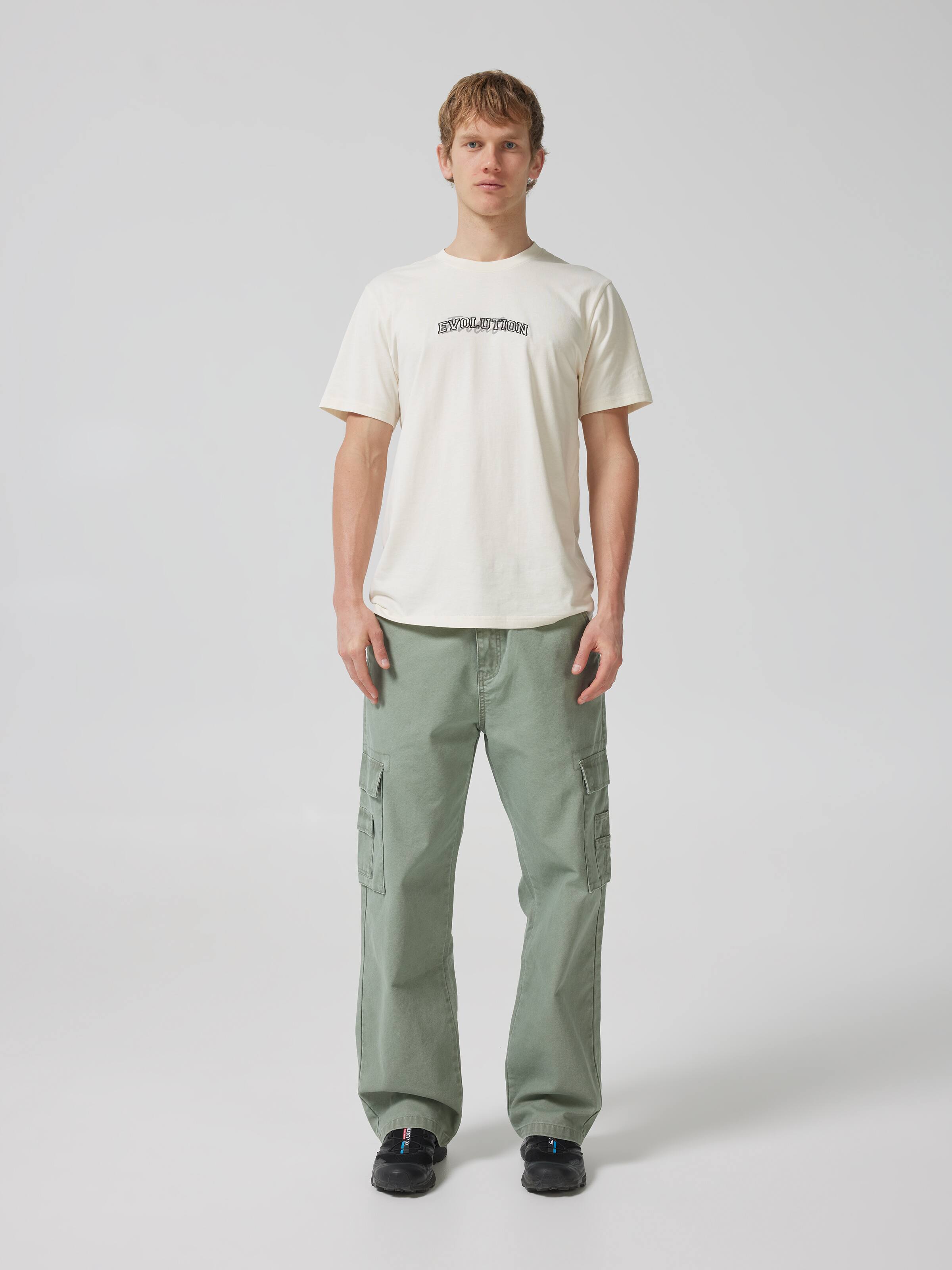 Flynn Fixed Waist Baggy Cargo Pant