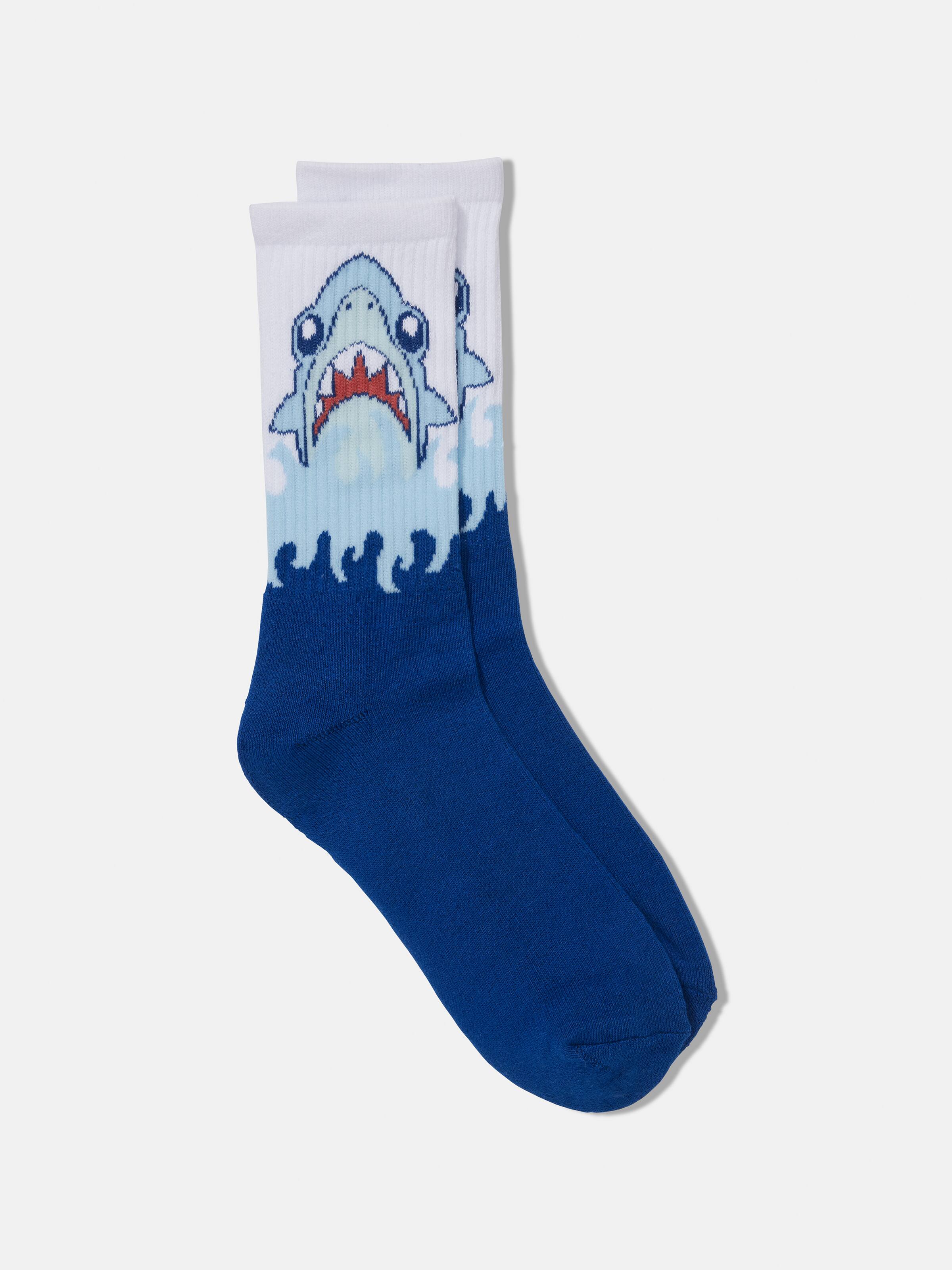 Ribbed Crew Sock