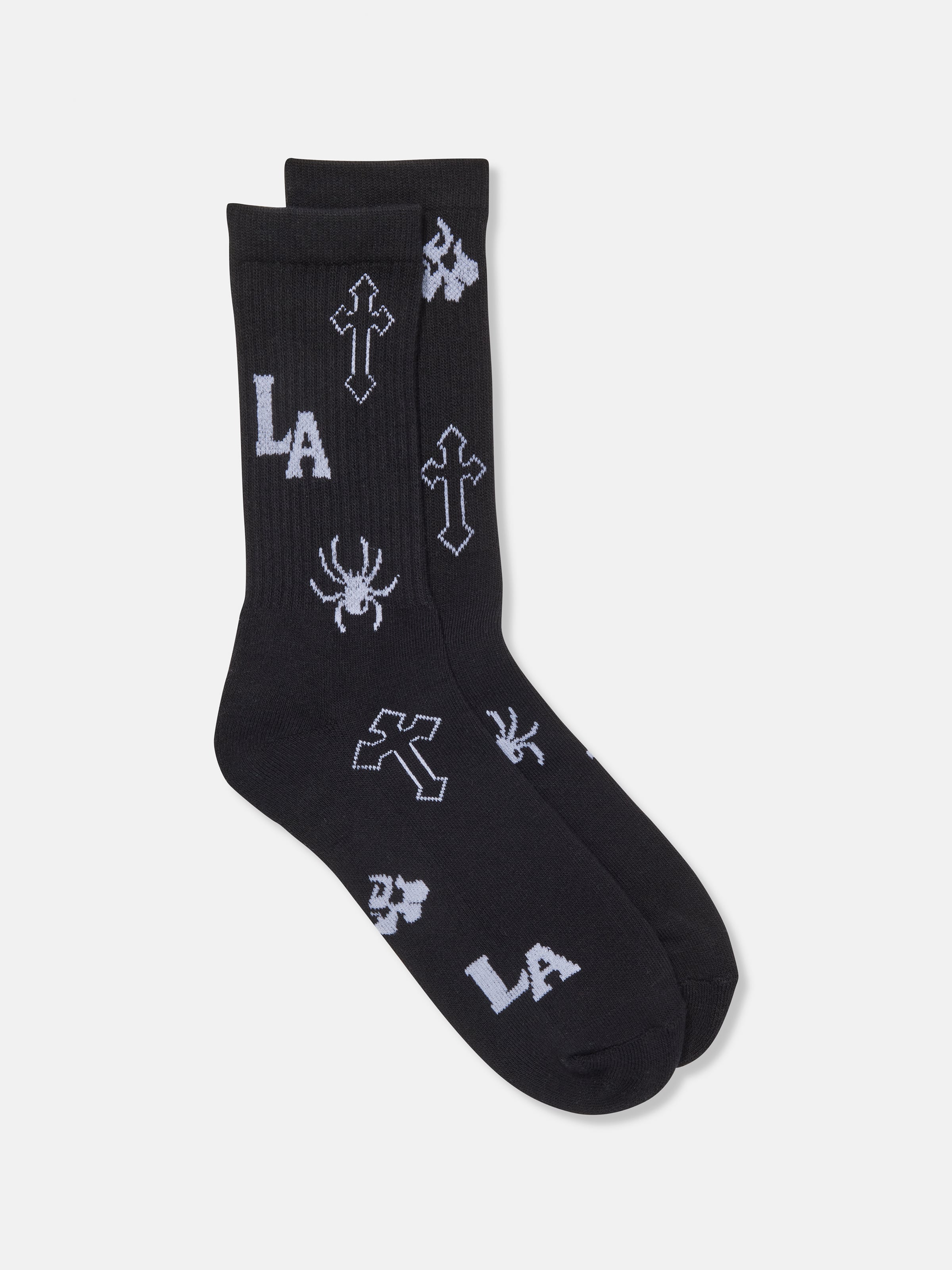 Ribbed Crew Sock