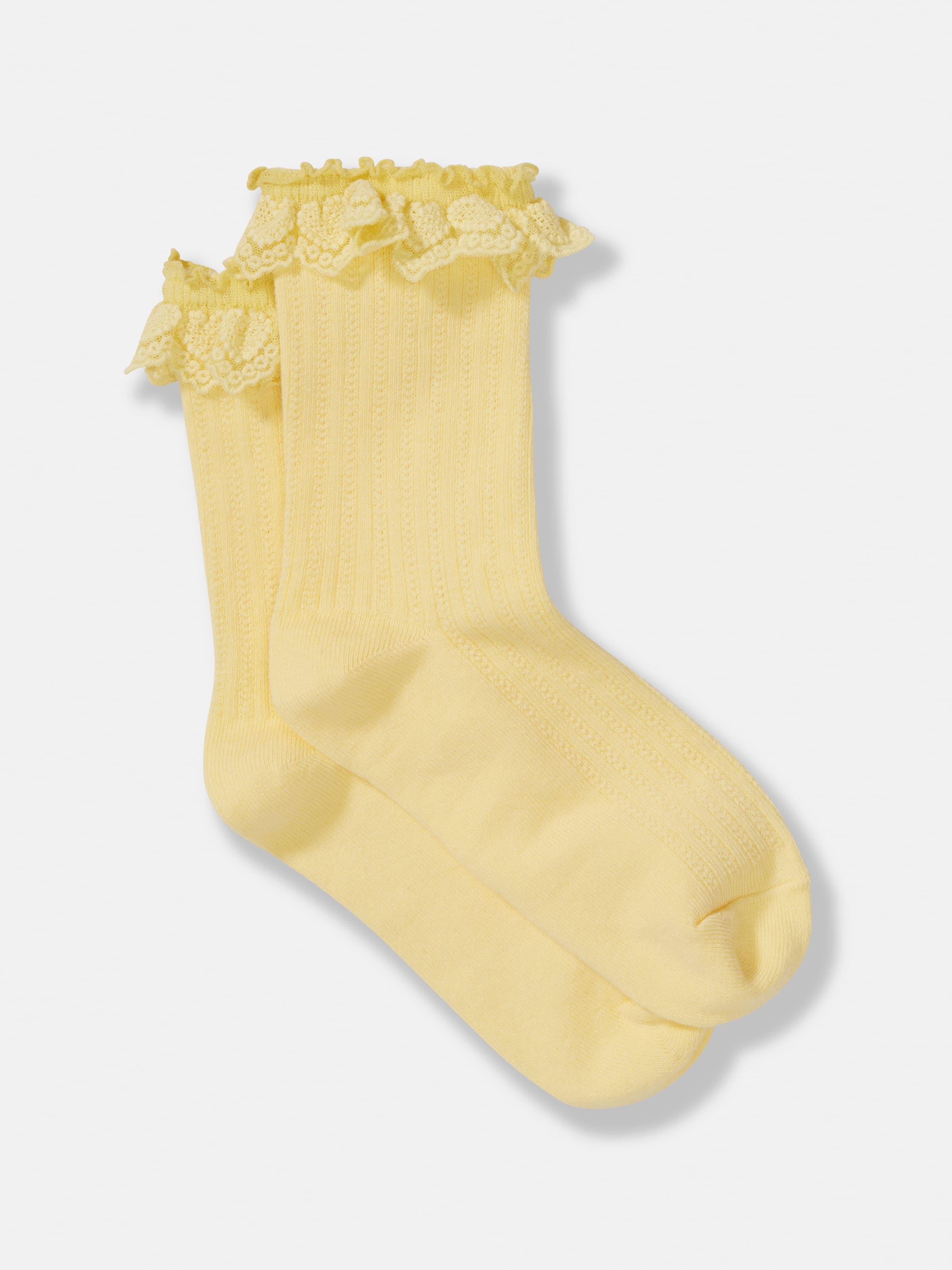 Heart Trim Fashion Sock