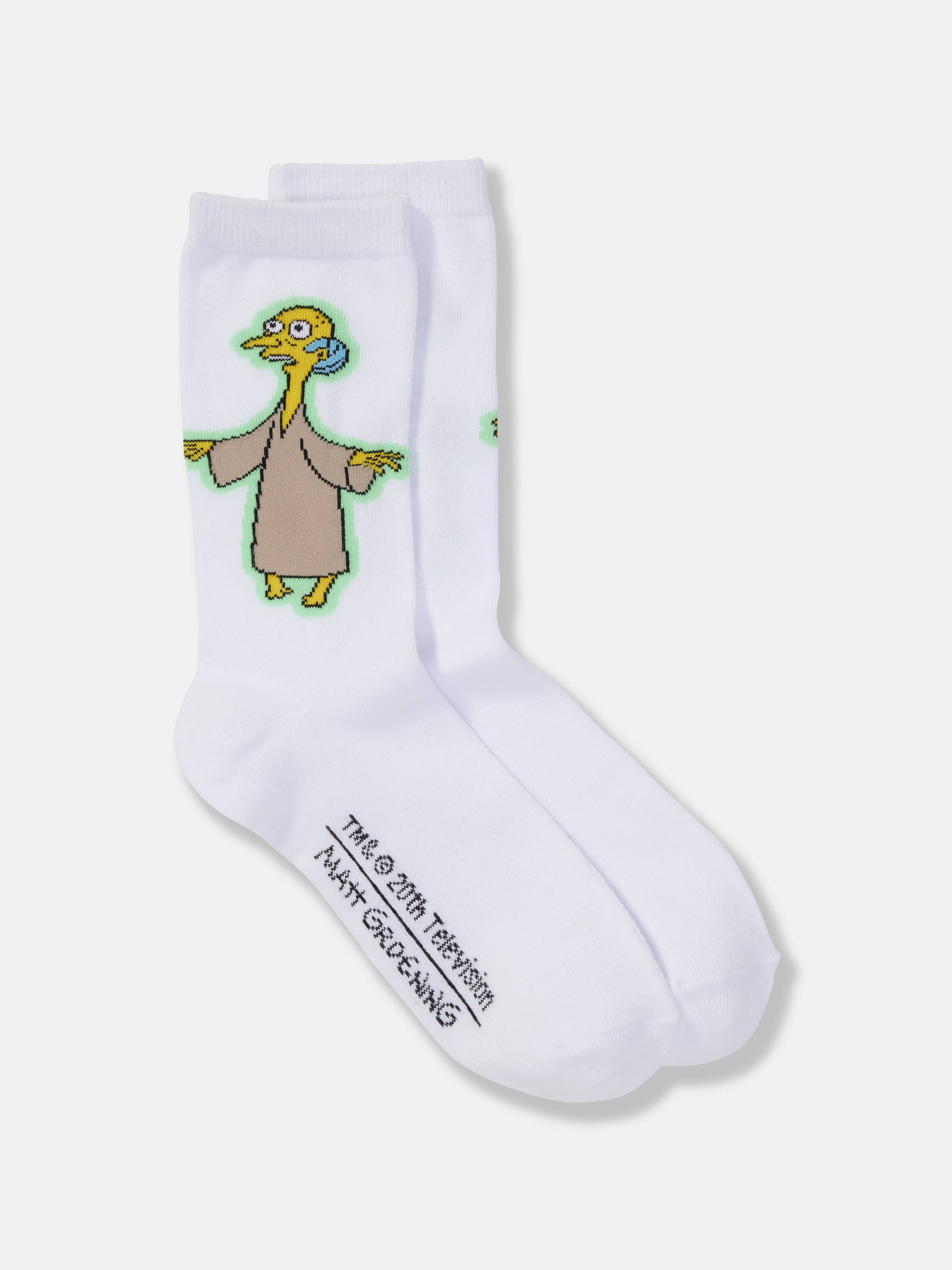 Simpsons Character Crew Sock