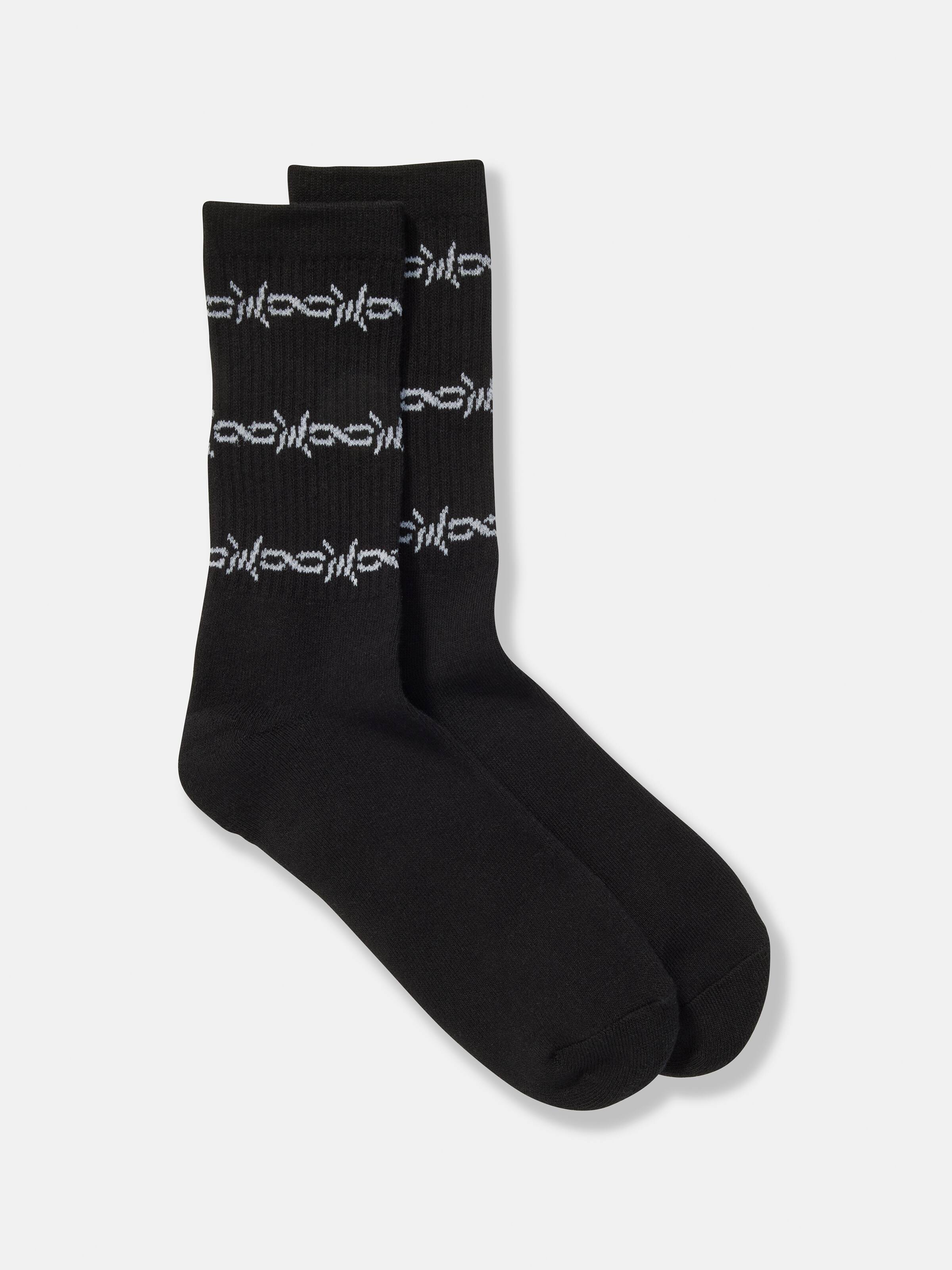 Ribbed Crew Sock