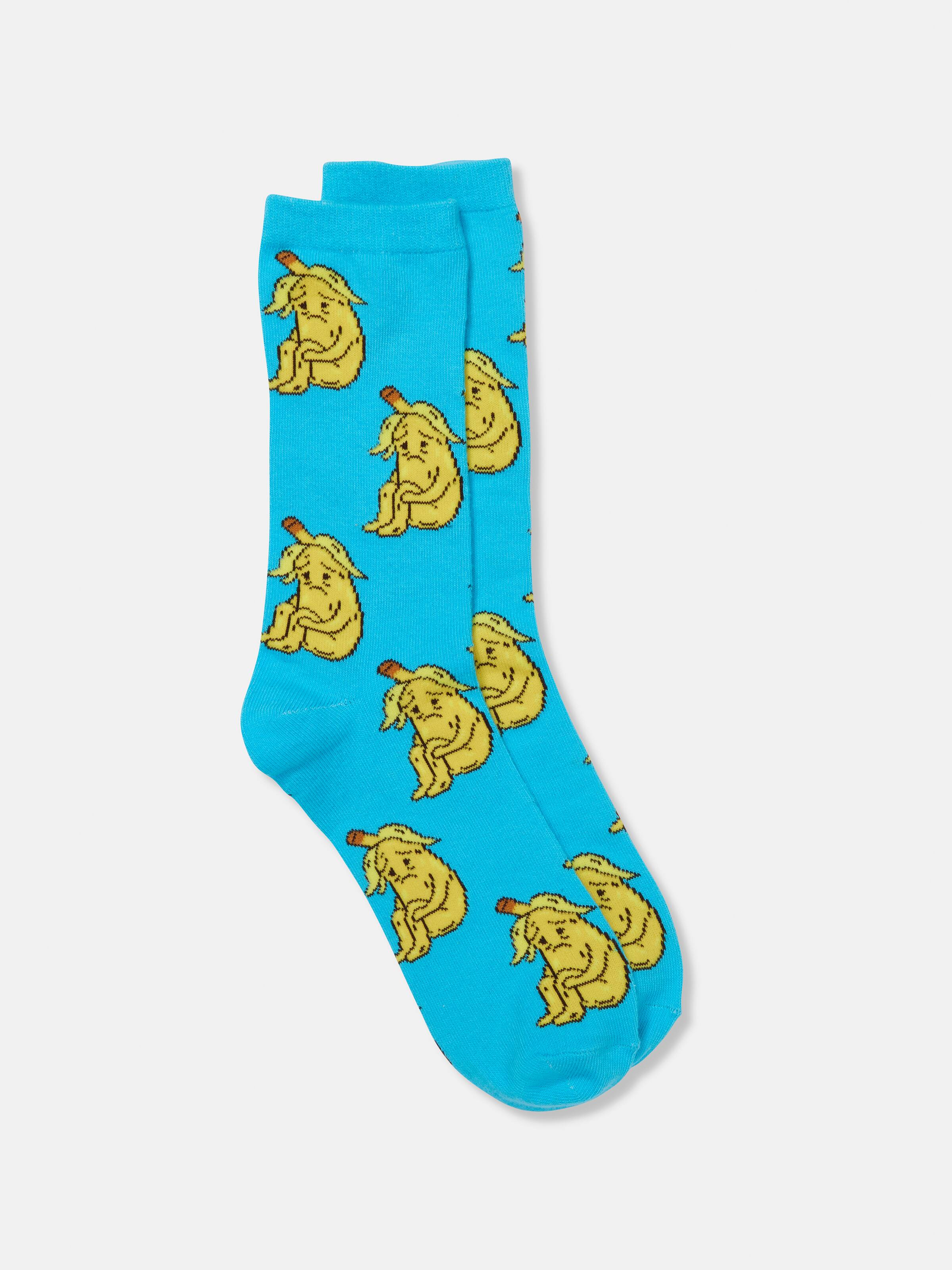 Print Crew Sock