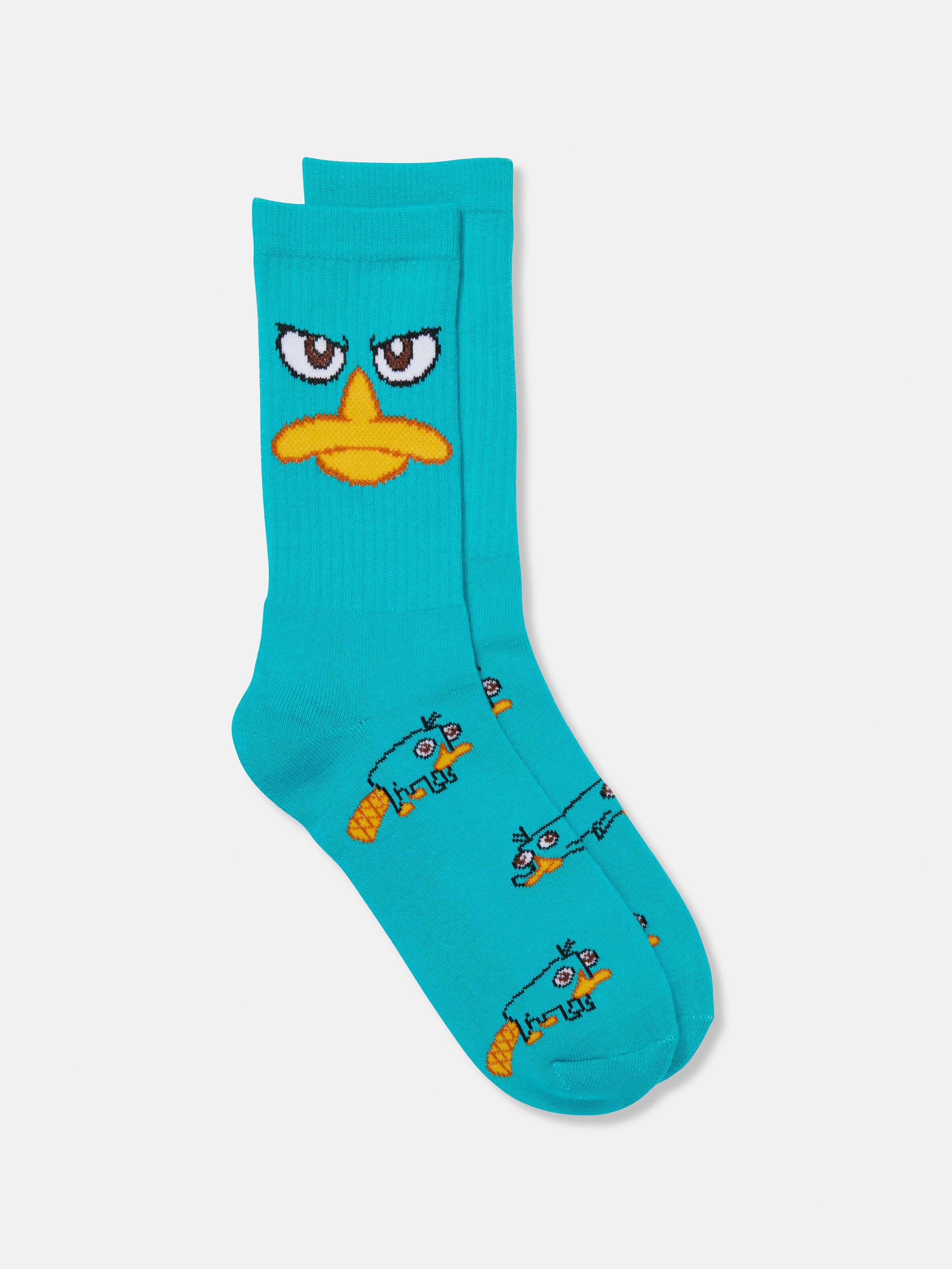 Phineas & Ferb Perry The Platypus Sock
