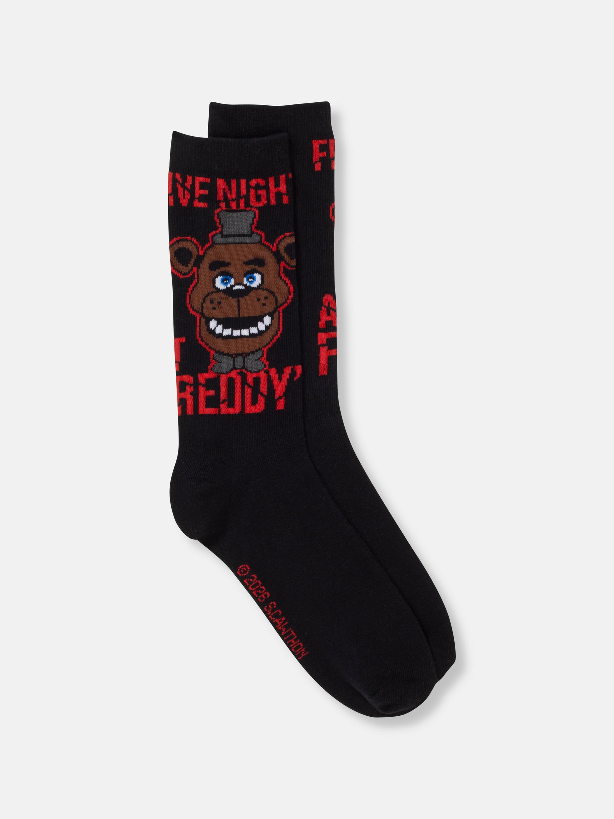 Five Nights At Freddy's Crew Sock