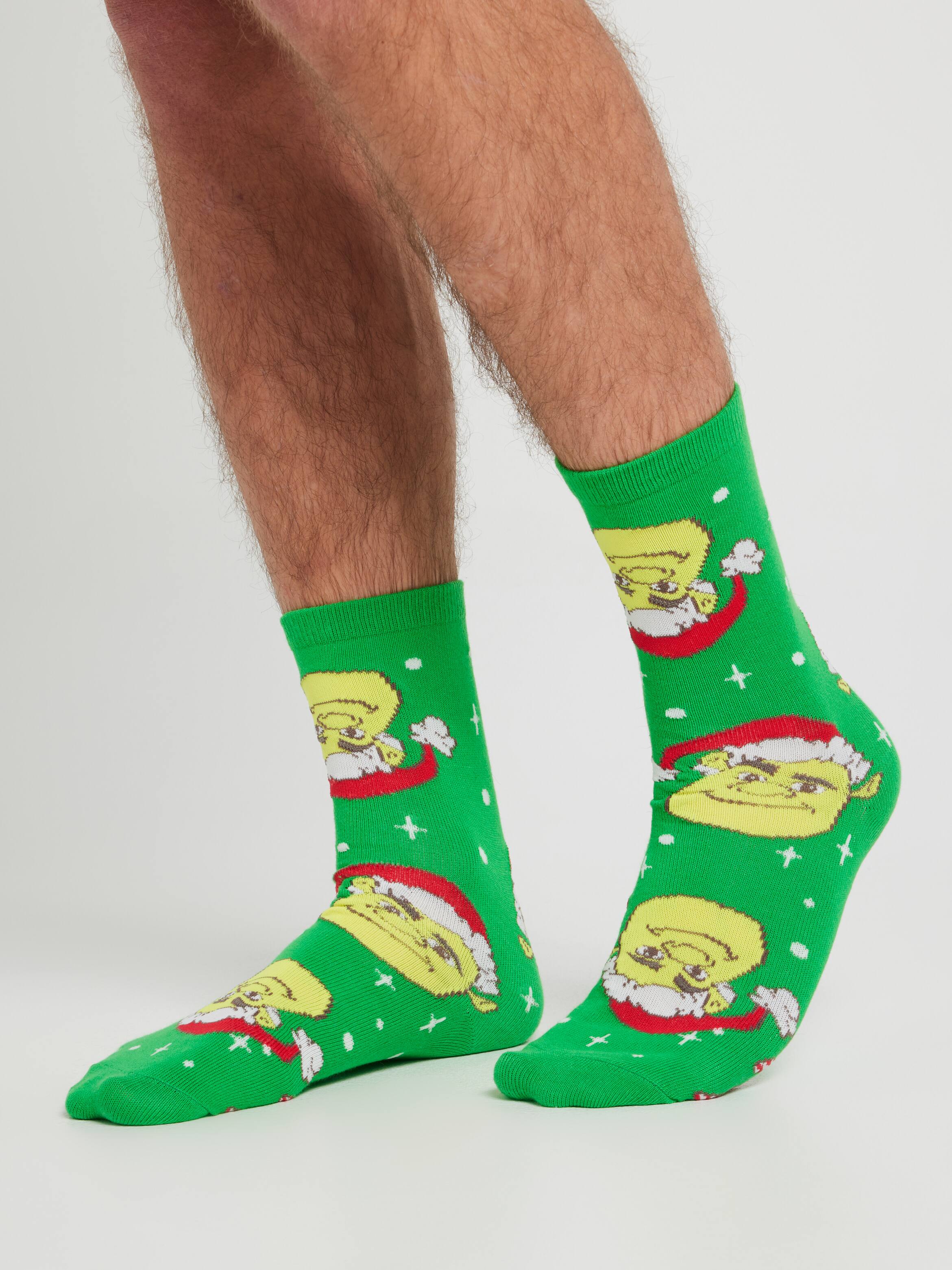 Xmas Shrek Suit Sock