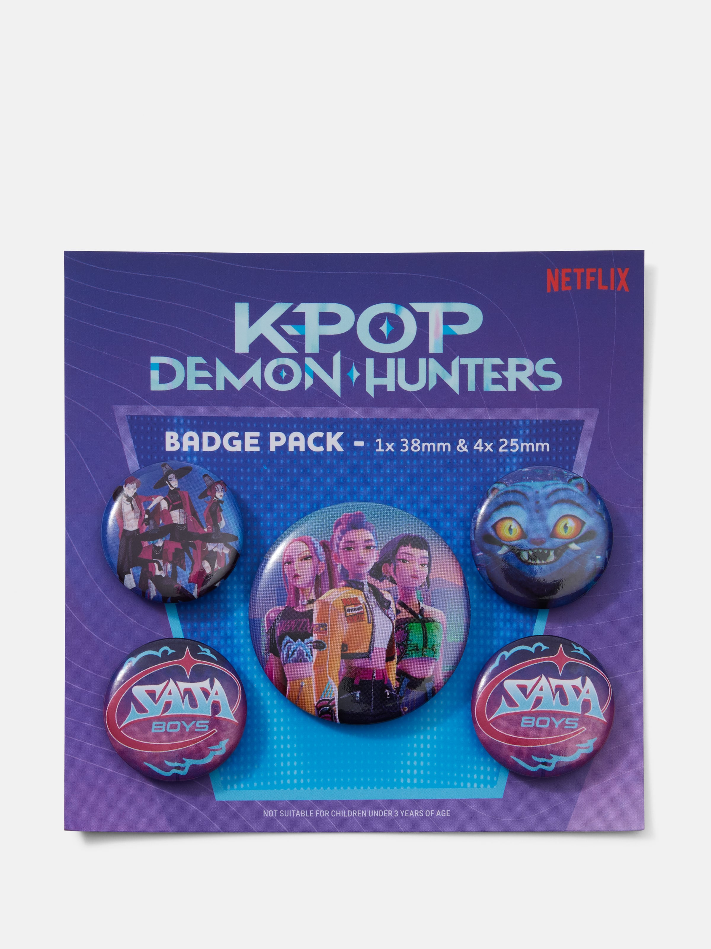Kpop Demon Hunters Button Badge