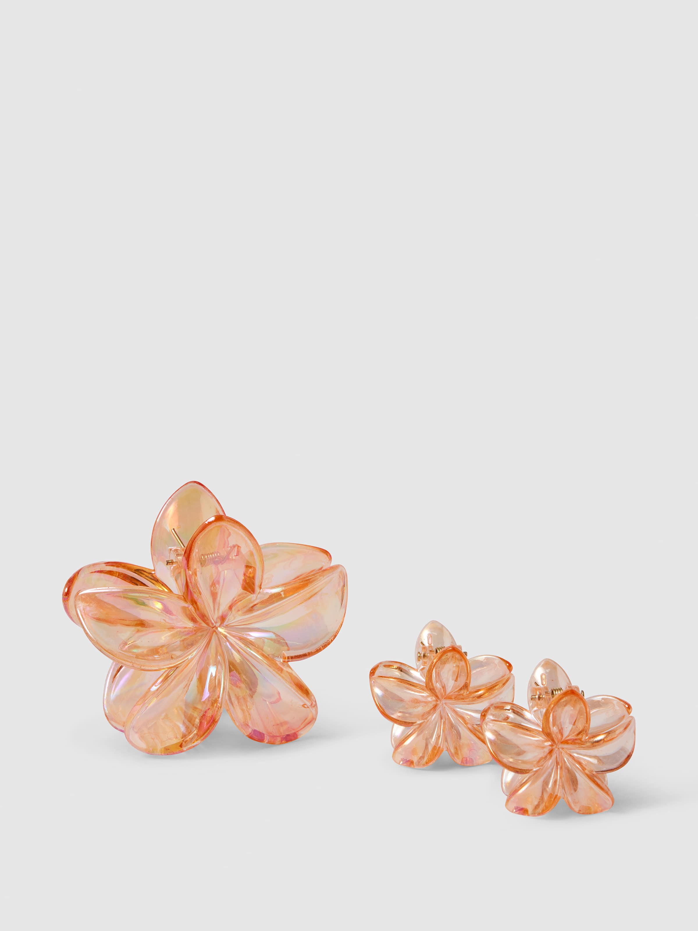 Frangipani 3Pack Hair Clips
