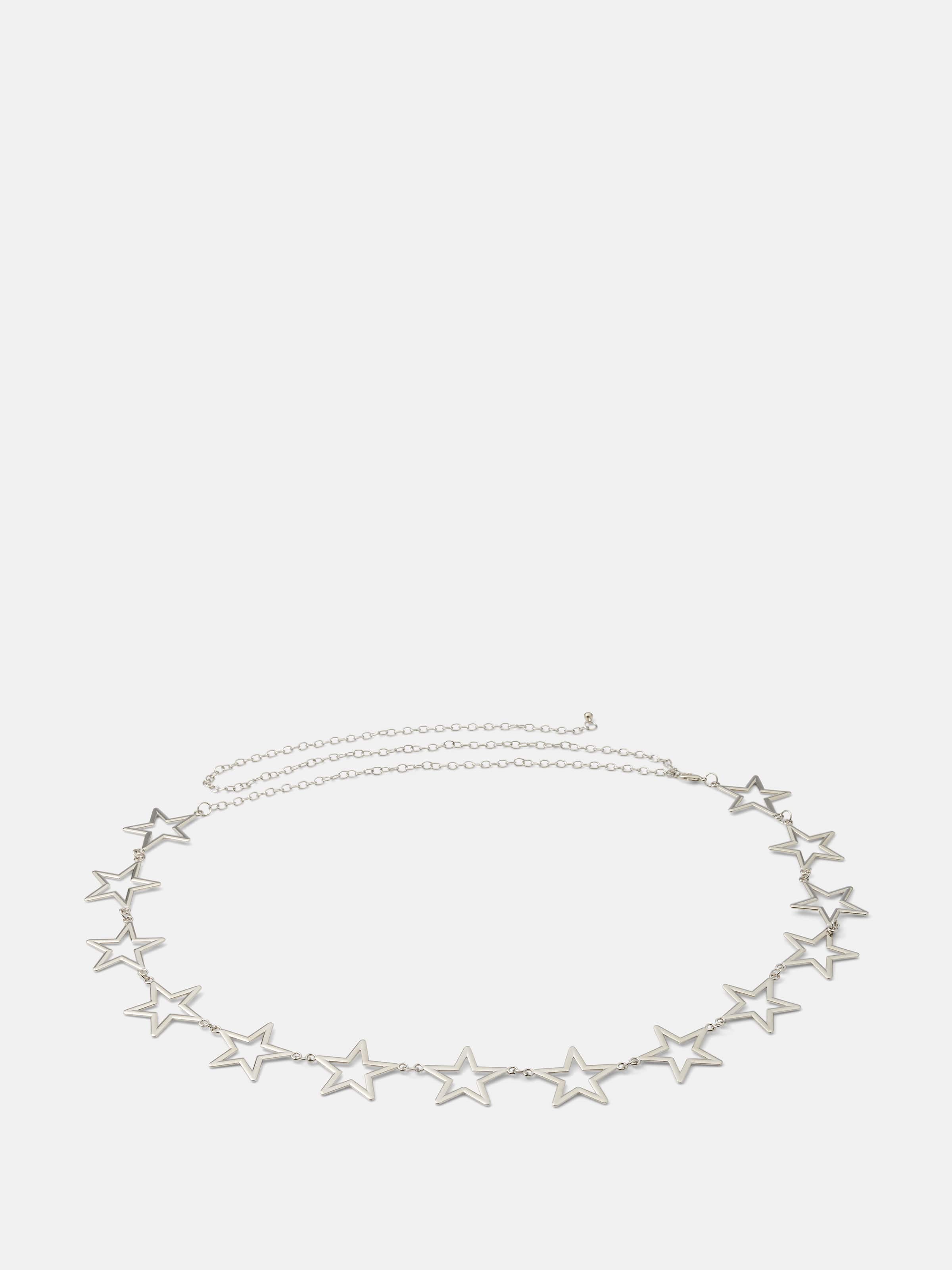 Open Star Chain Belt