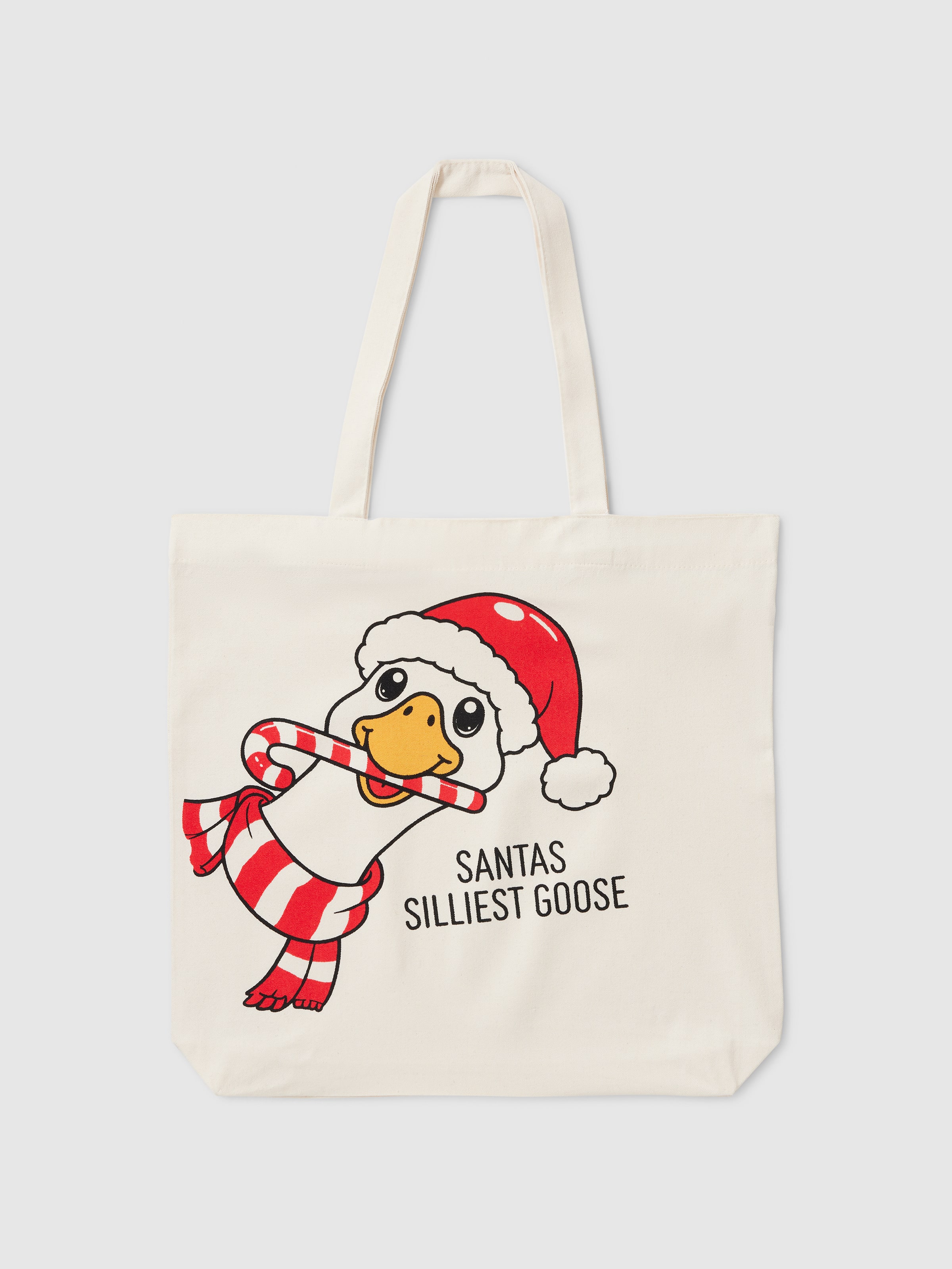 Xmas Canvas Shopper Tote