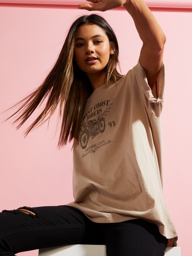 Music Morgan Wallen Oversized Tee                                                                                               
