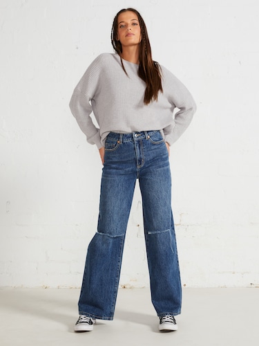 Andi High Rise Wide Leg Jean