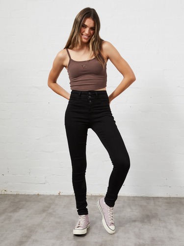 Mia Mid Rise Straight Leg Jean main image 1