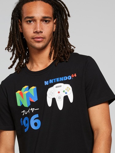 V Stripe Short Sleeve Tee